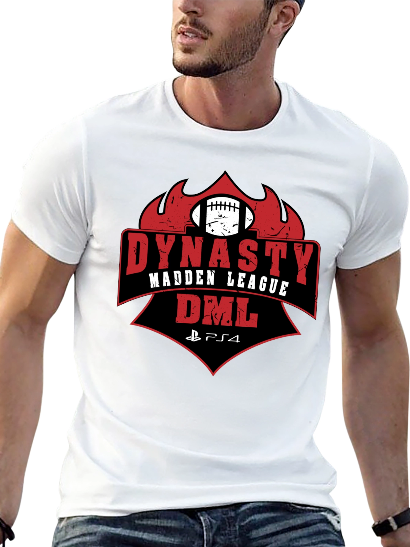 Dynasty Madden League DML PS4 T-Shirt