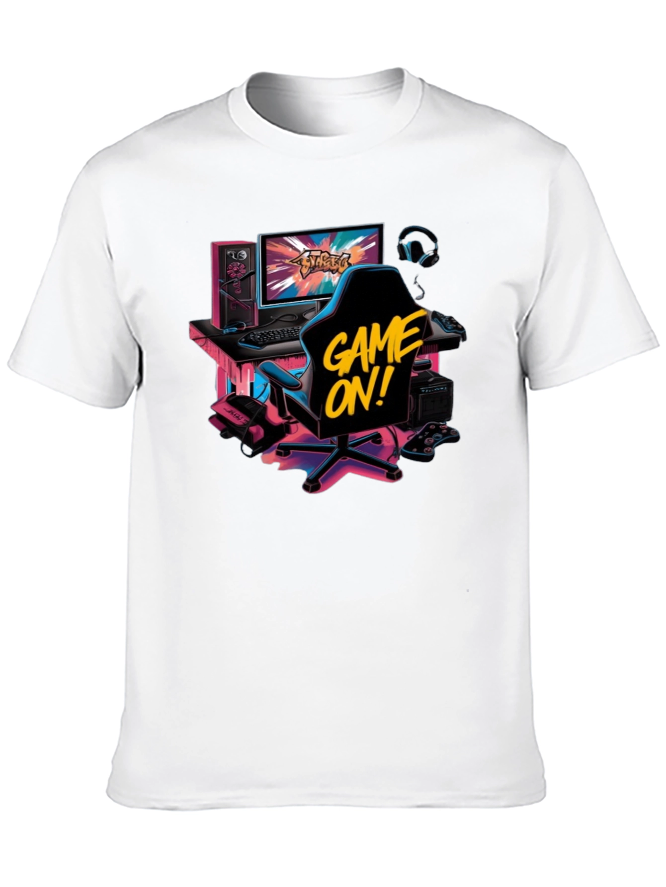 Game On! Graphic Print T-Shirt