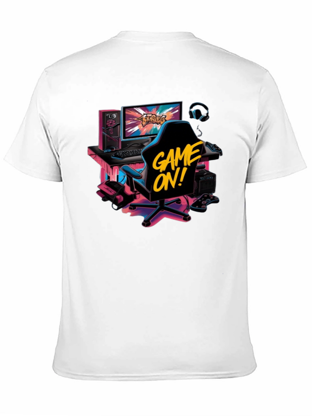 Game On! Graphic Print T-Shirt