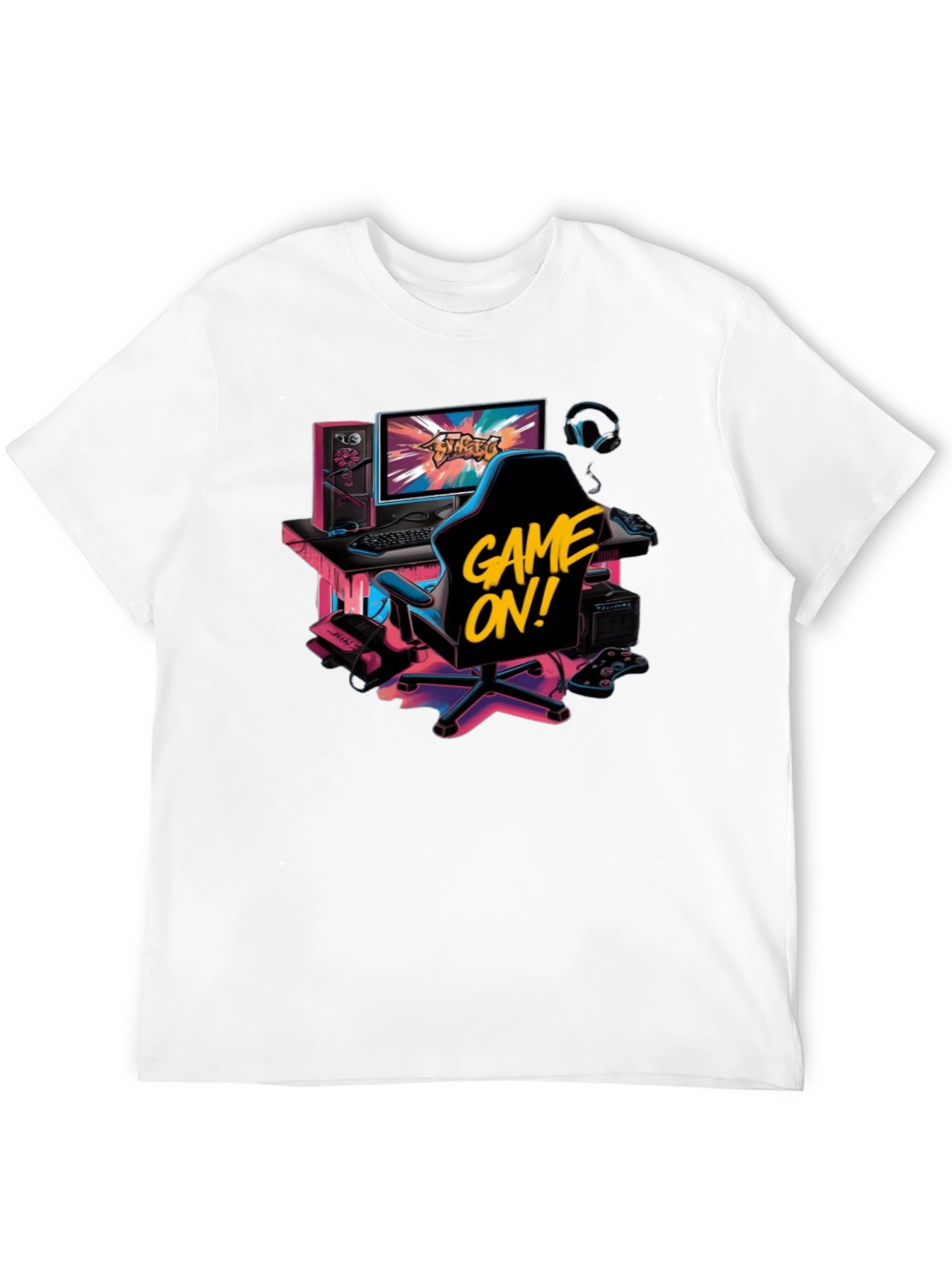 Game On! Graphic Print T-Shirt