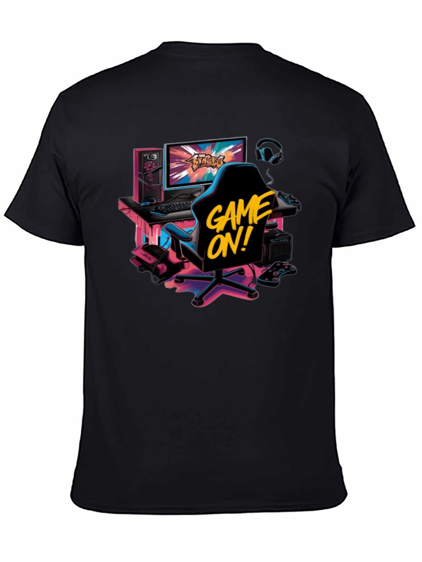 Game On! Graphic Print T-Shirt