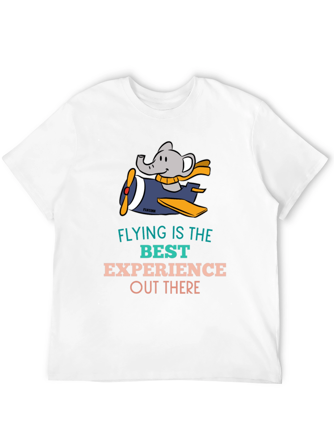 Elephant Pilot Graphic Tee