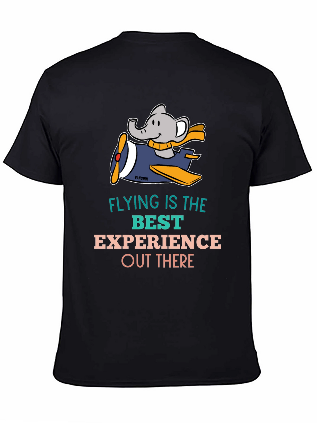 Elephant Pilot Graphic Tee