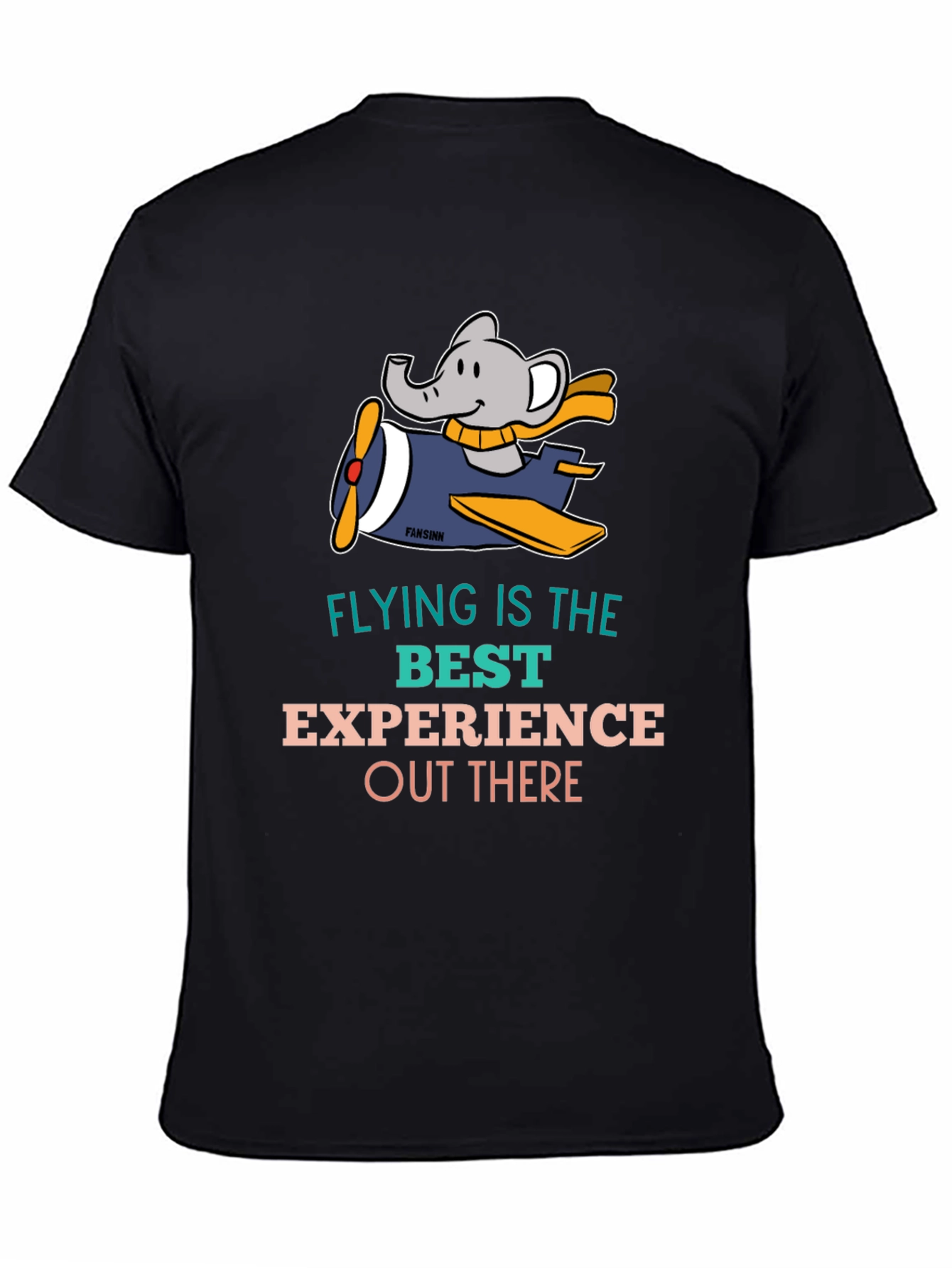 Elephant Pilot Graphic Tee