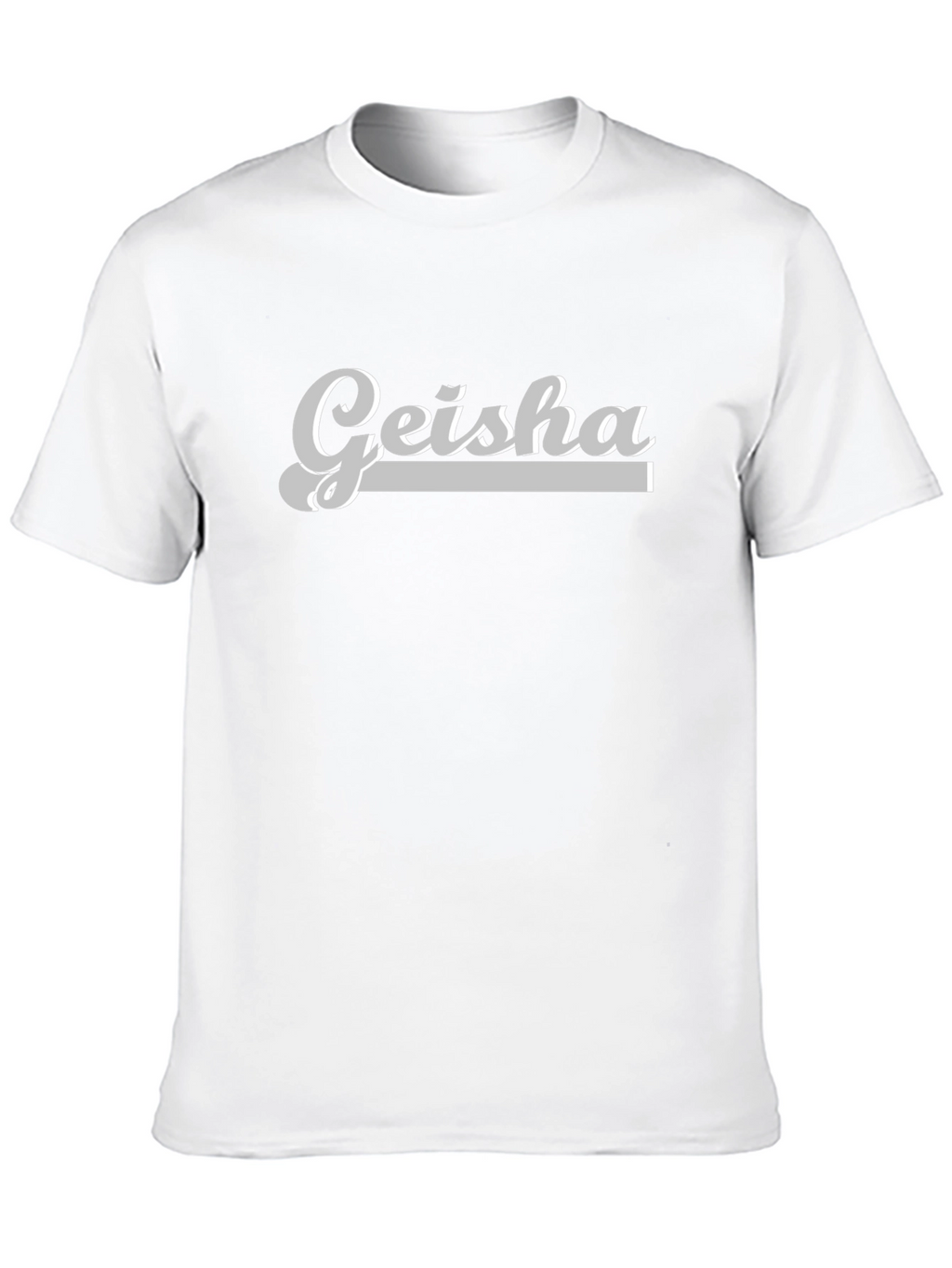 Geisha Graphic Black T-Shirt