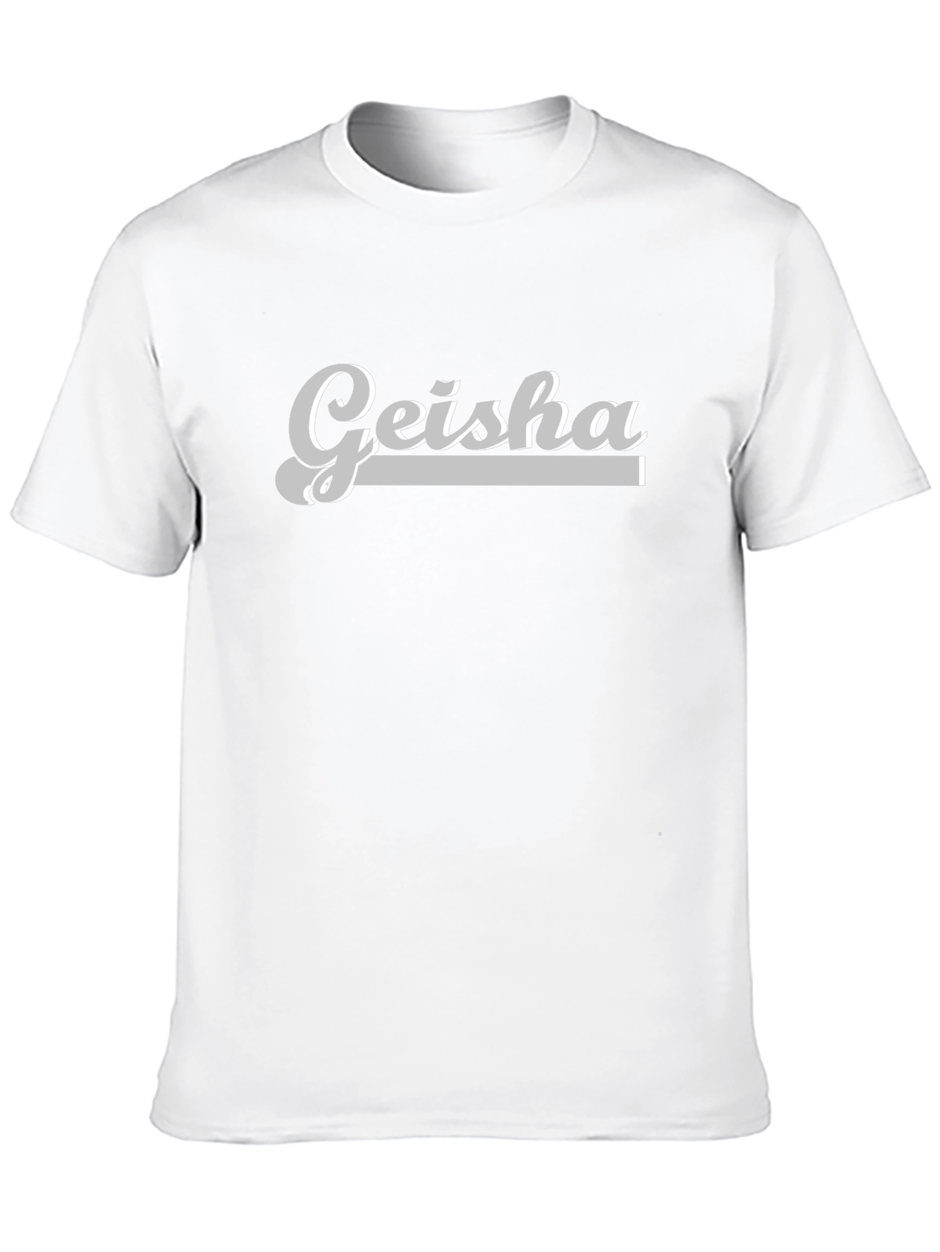 Geisha Graphic Black T-Shirt