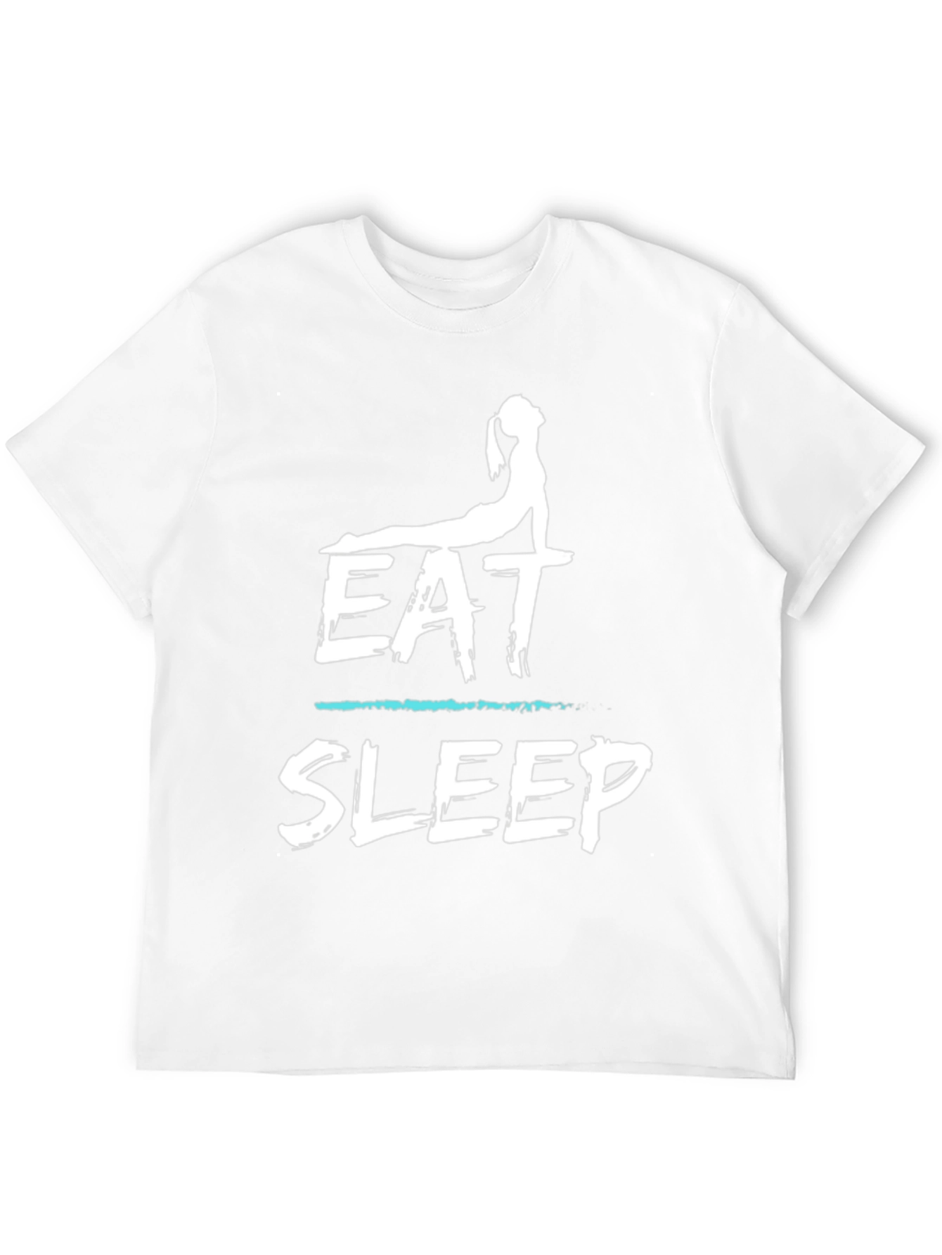 Eat Sleep Yoga T-Shirt Funny Gym Tee