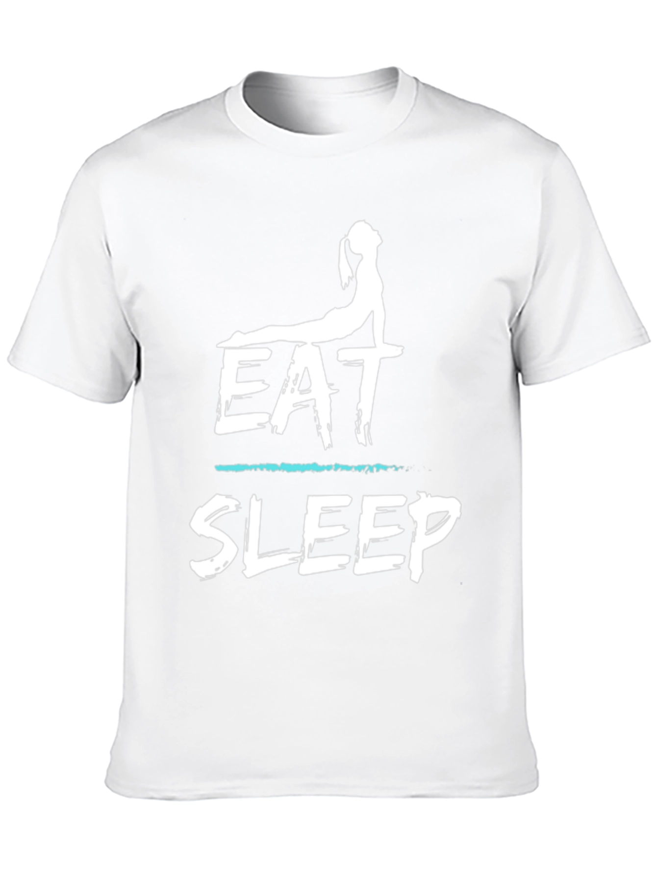 Eat Sleep Yoga T-Shirt Funny Gym Tee