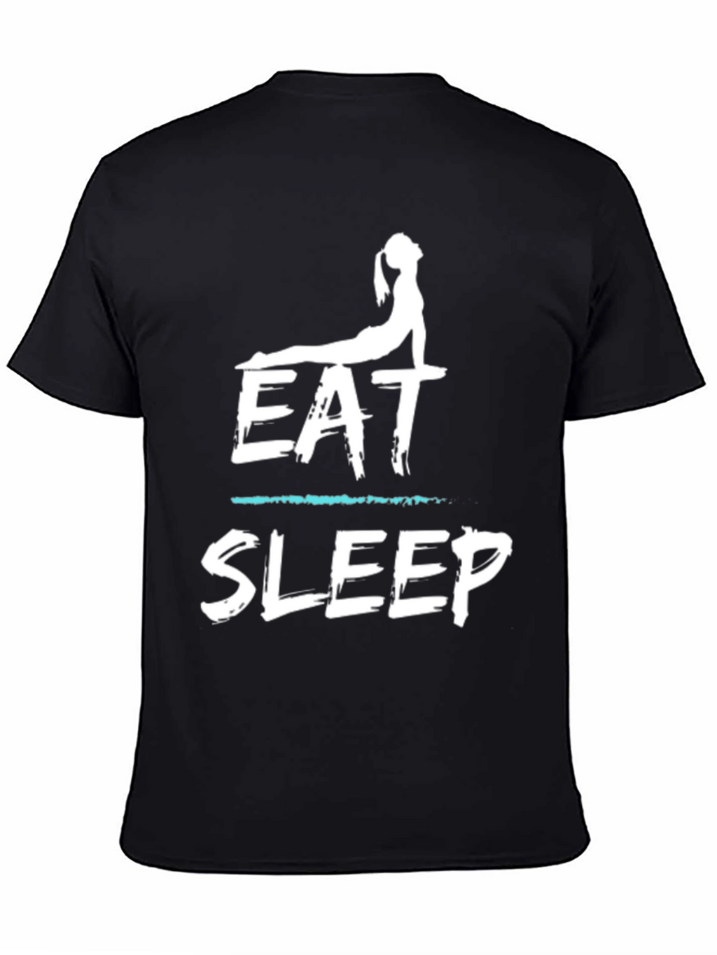 Eat Sleep Yoga T-Shirt Funny Gym Tee