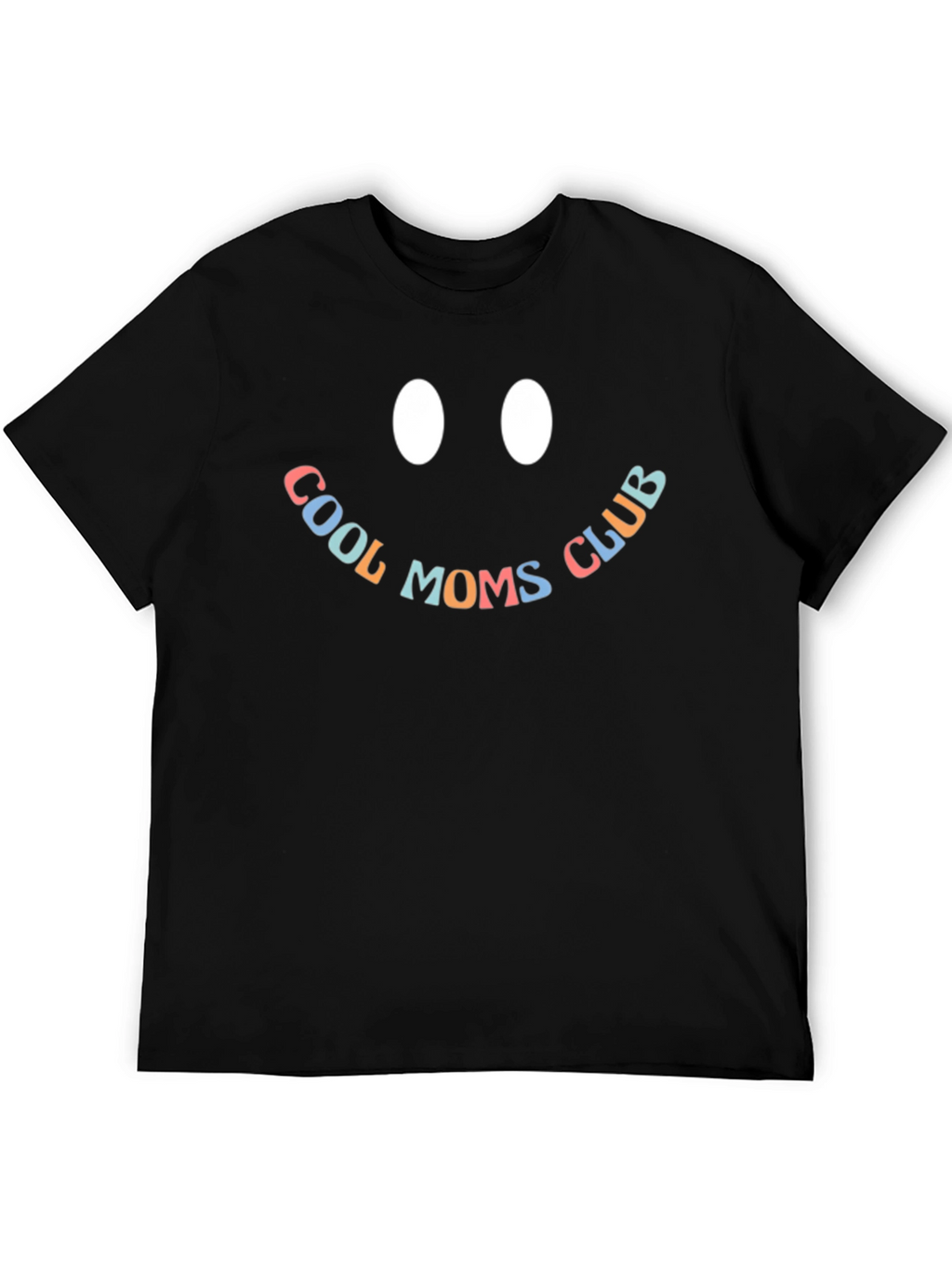 Cool Moms Club Black Graphic Tee