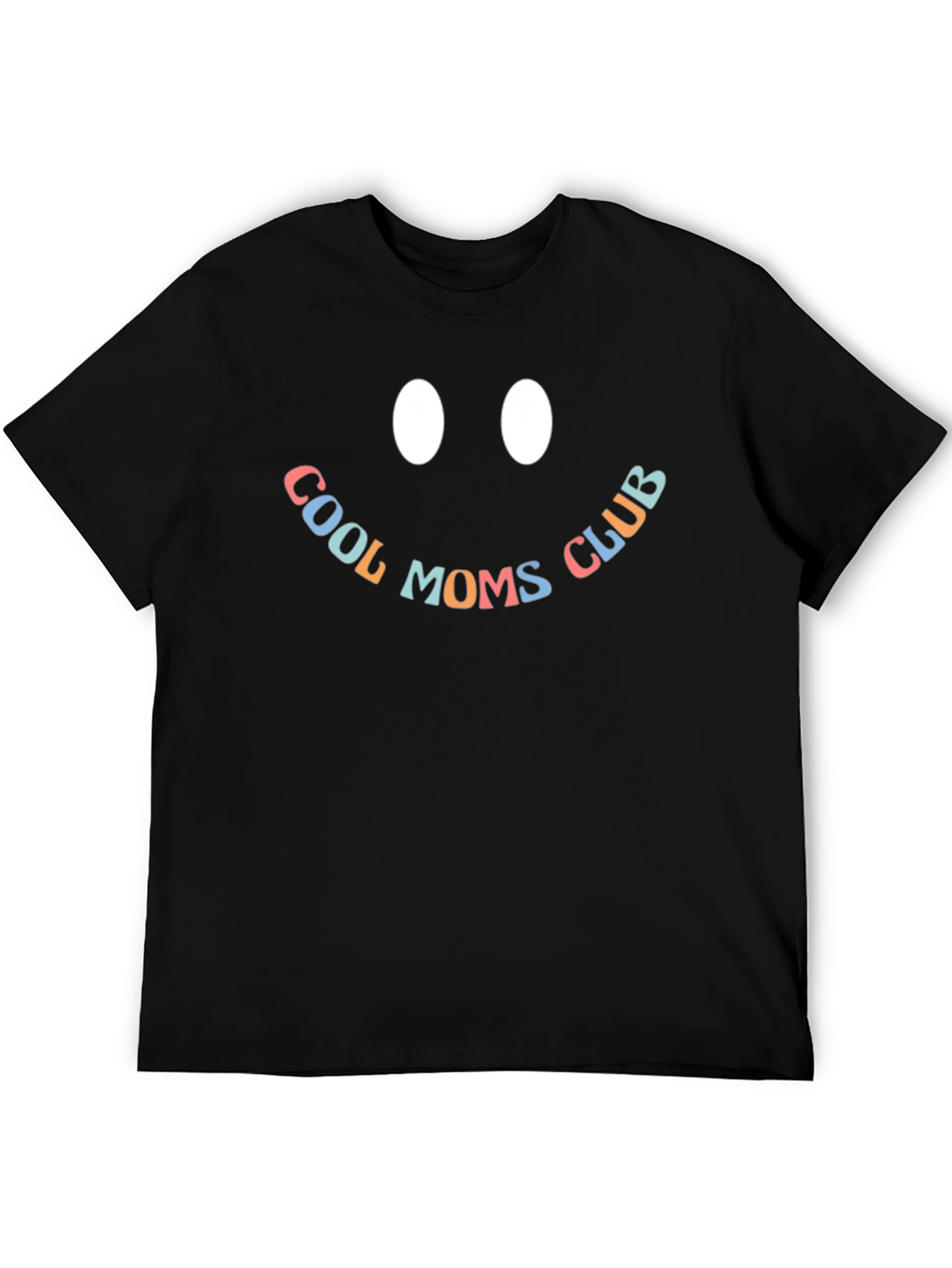Cool Moms Club Black Graphic Tee