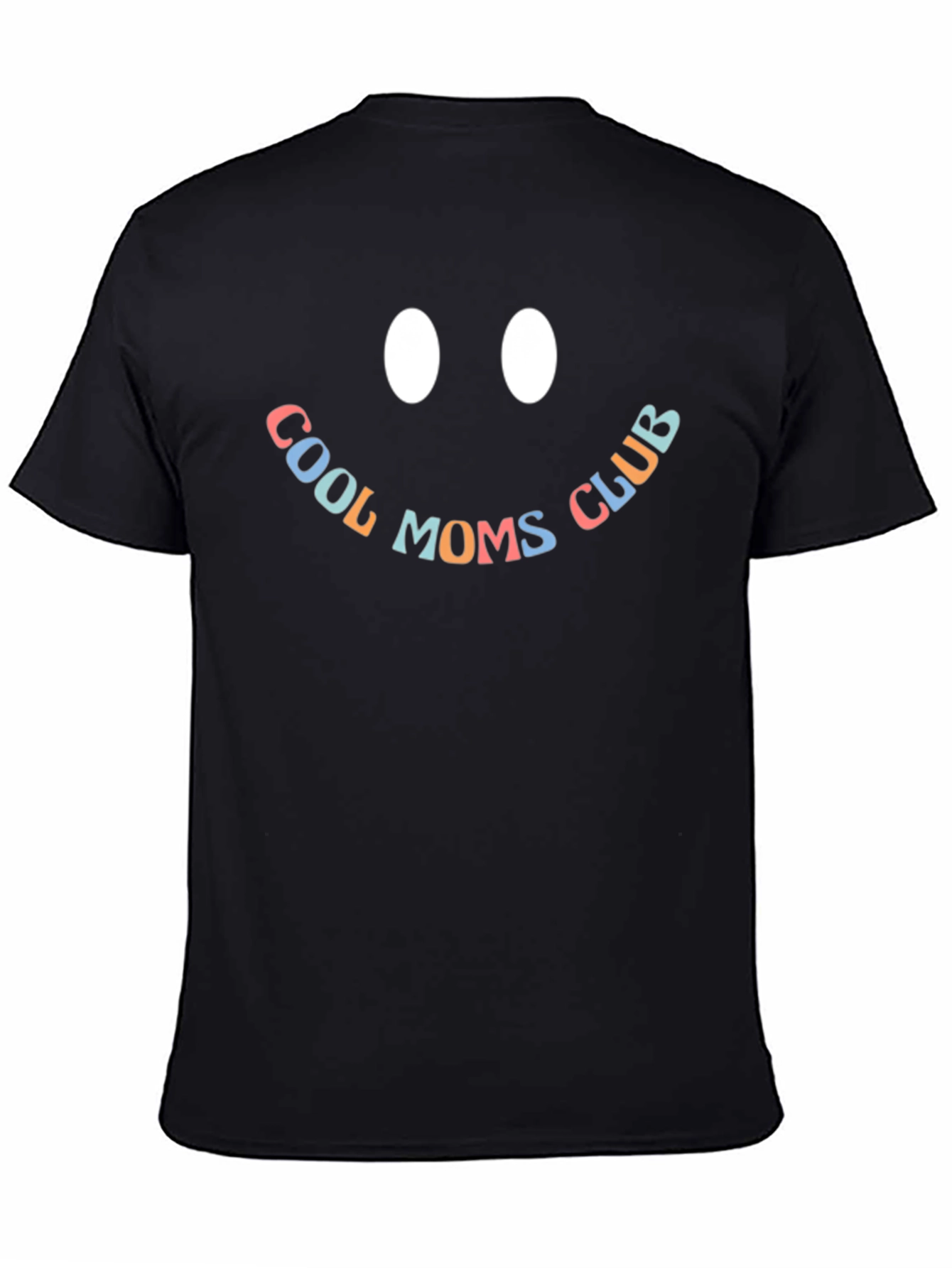 Cool Moms Club Black Graphic Tee