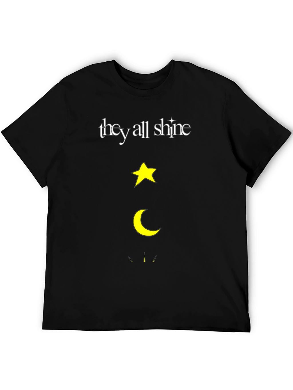 They All Shine Star & Moon Graphic Tee