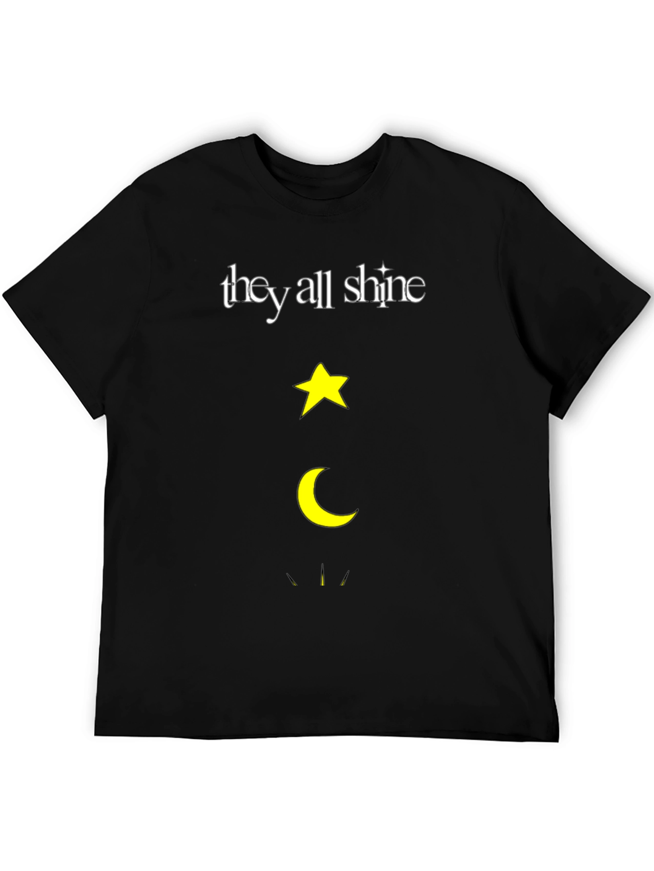 They All Shine Star & Moon Graphic Tee