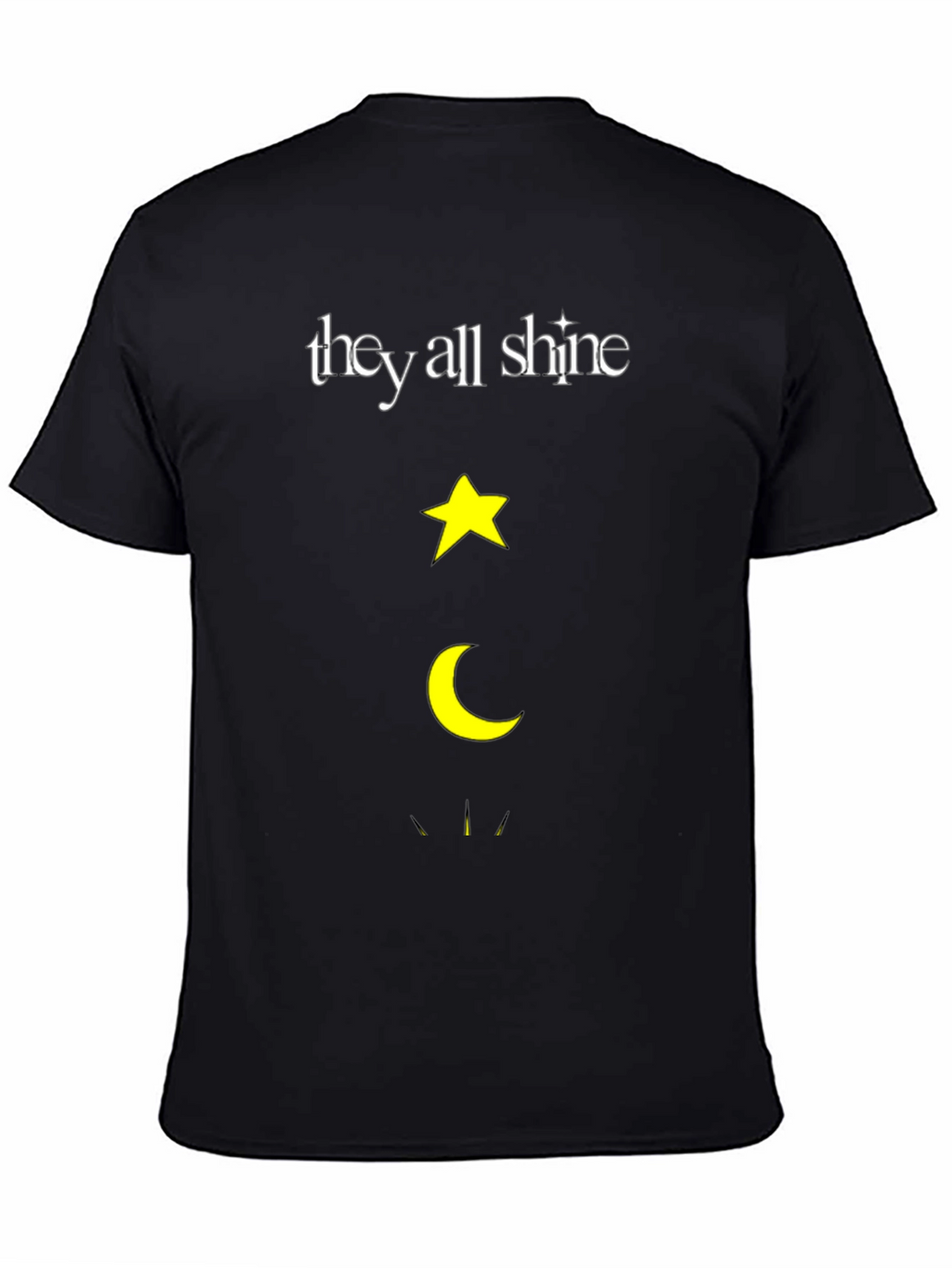 They All Shine Star & Moon Graphic Tee