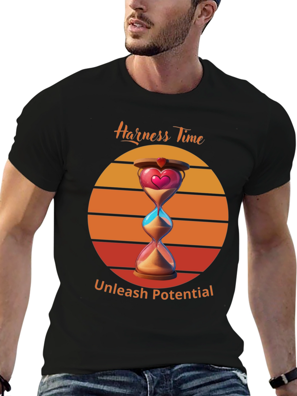 Harness Time Unisex T-Shirt - Unleash Your Potential