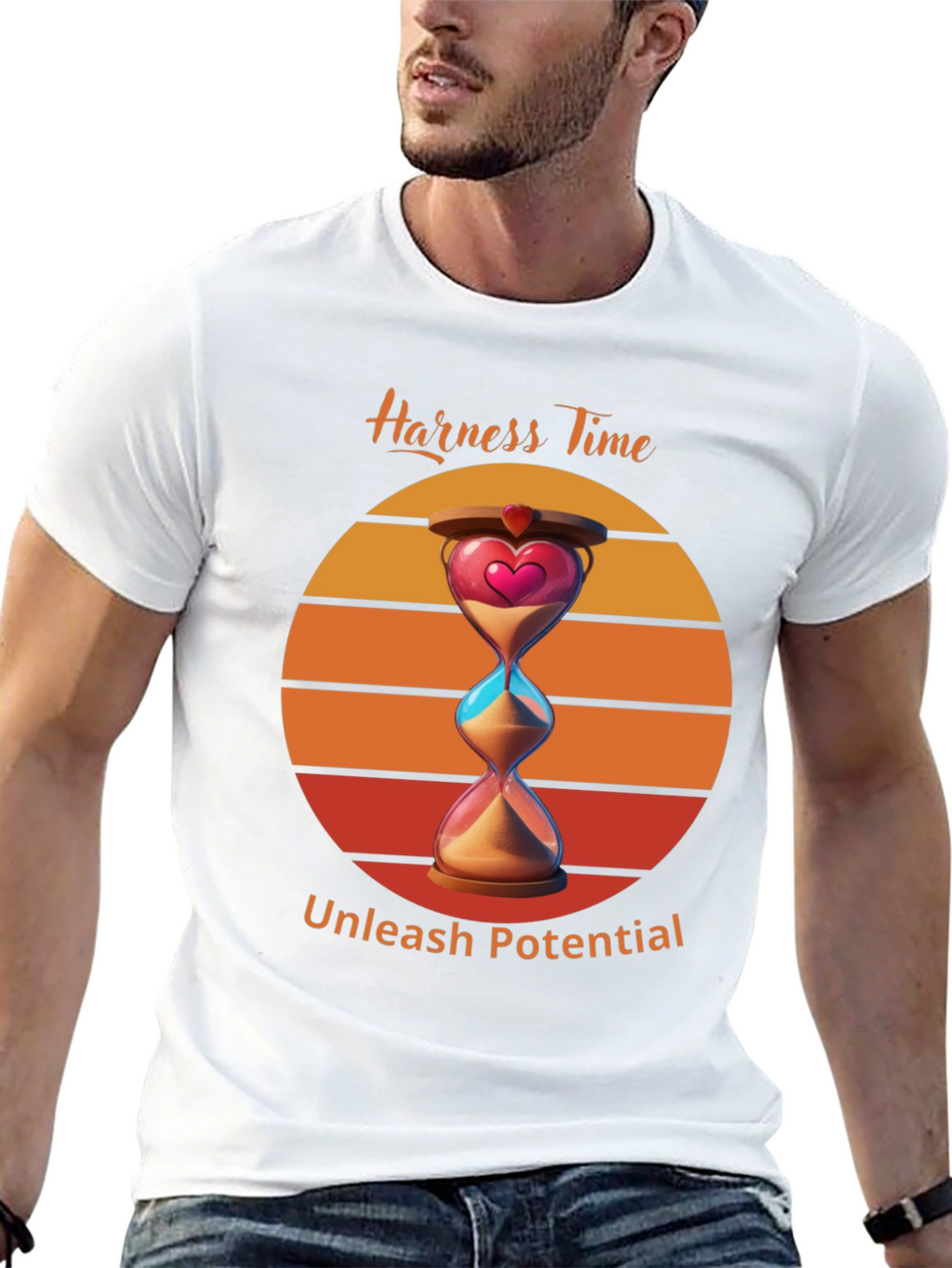 Harness Time Unisex T-Shirt - Unleash Your Potential