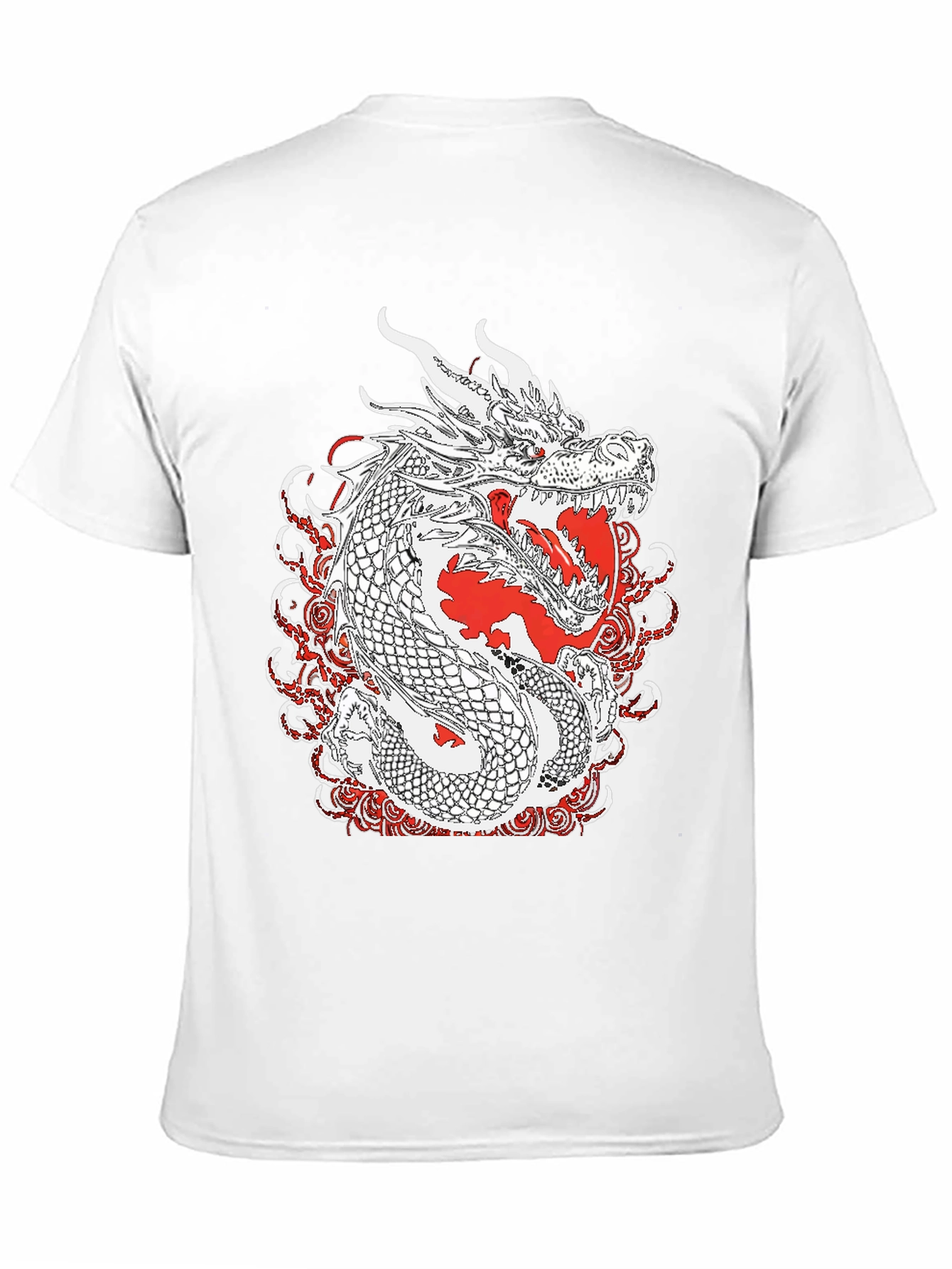 Dragon Graphic T-Shirt - Cool Casual Tee