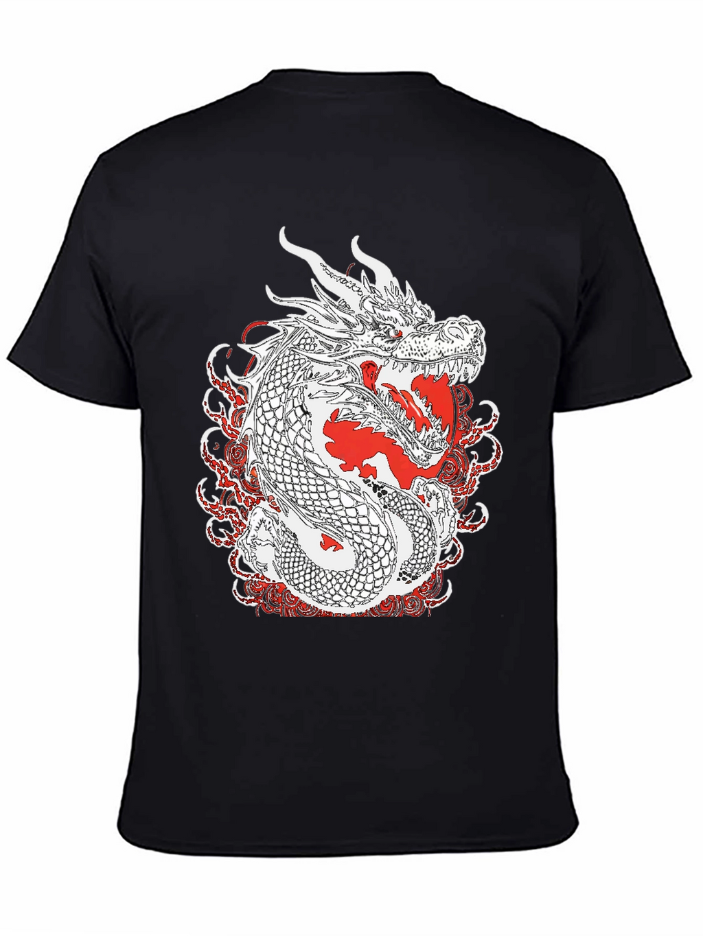 Dragon Graphic T-Shirt - Cool Casual Tee