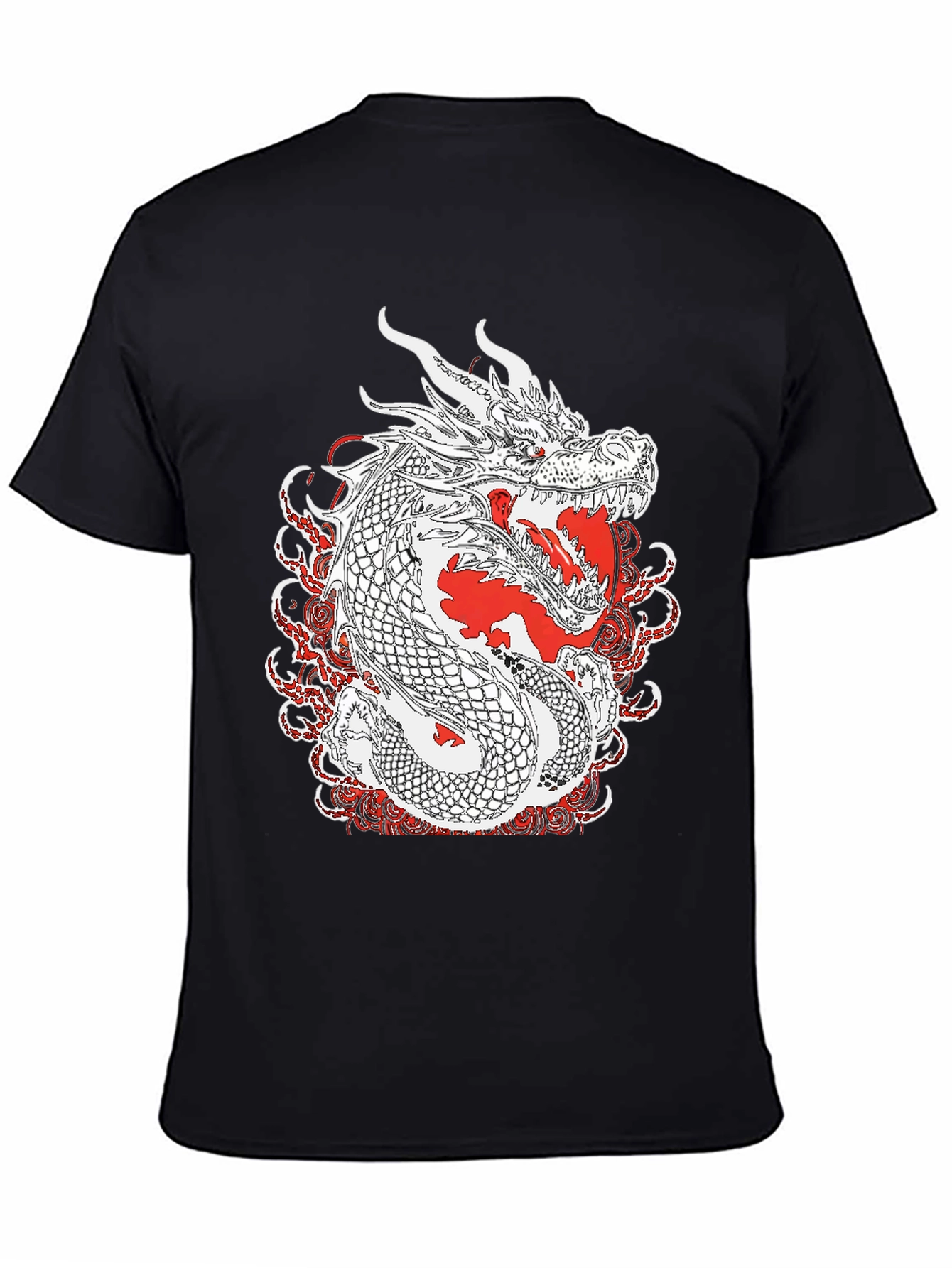 Dragon Graphic T-Shirt - Cool Casual Tee