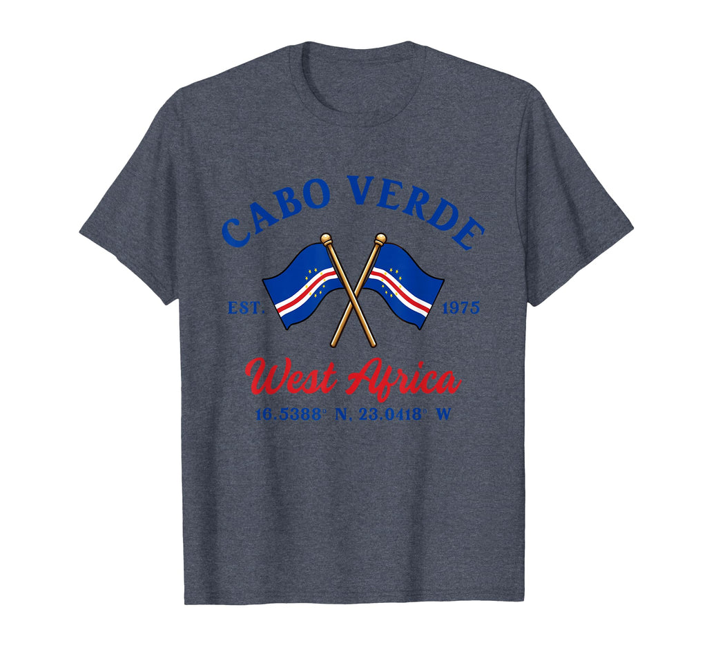 Cabo Verde Root Cross Flag T-Shirt