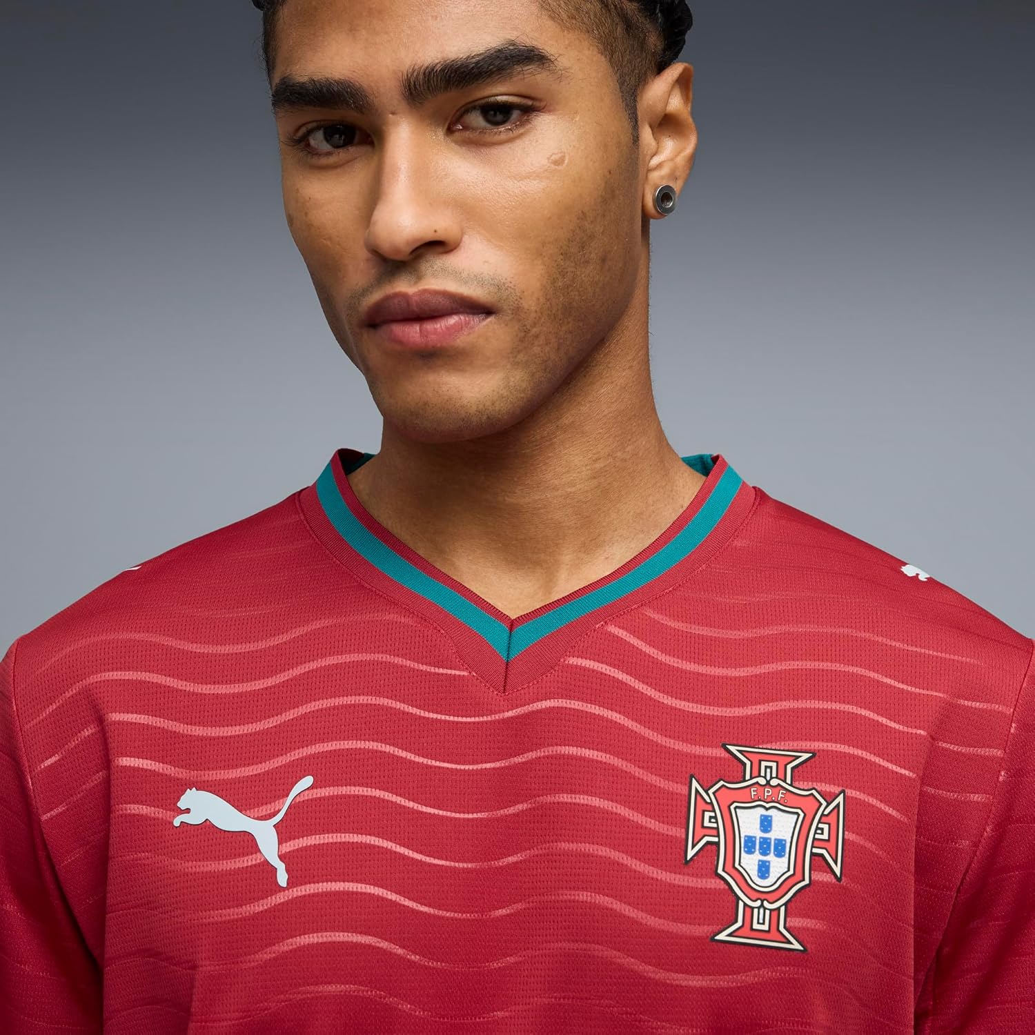 Men's Long Sleeve Crew Neck Soccer Jersey - Casual Replica