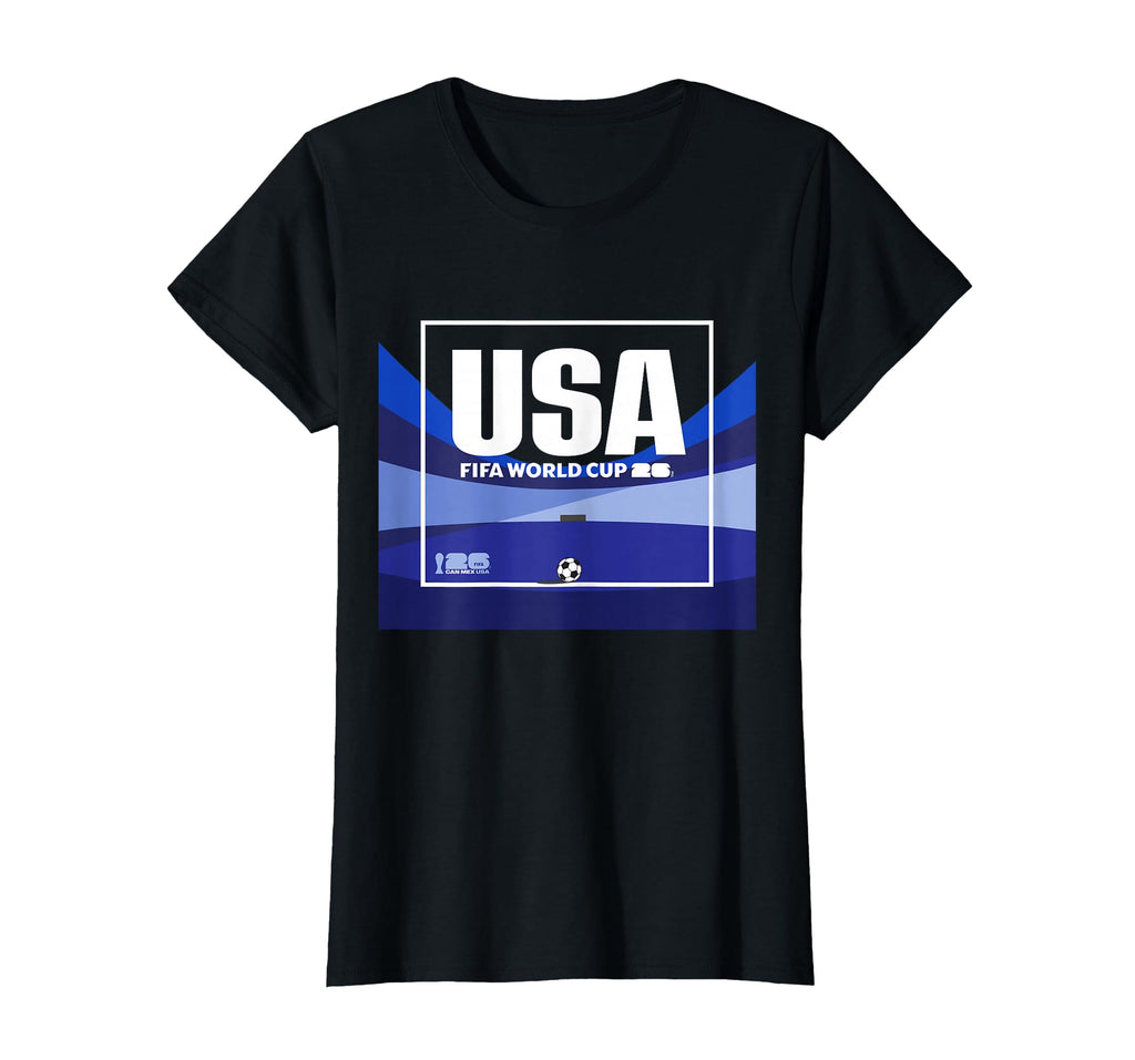 USA Host Country Soccer Jersey Graphic T-Shirt