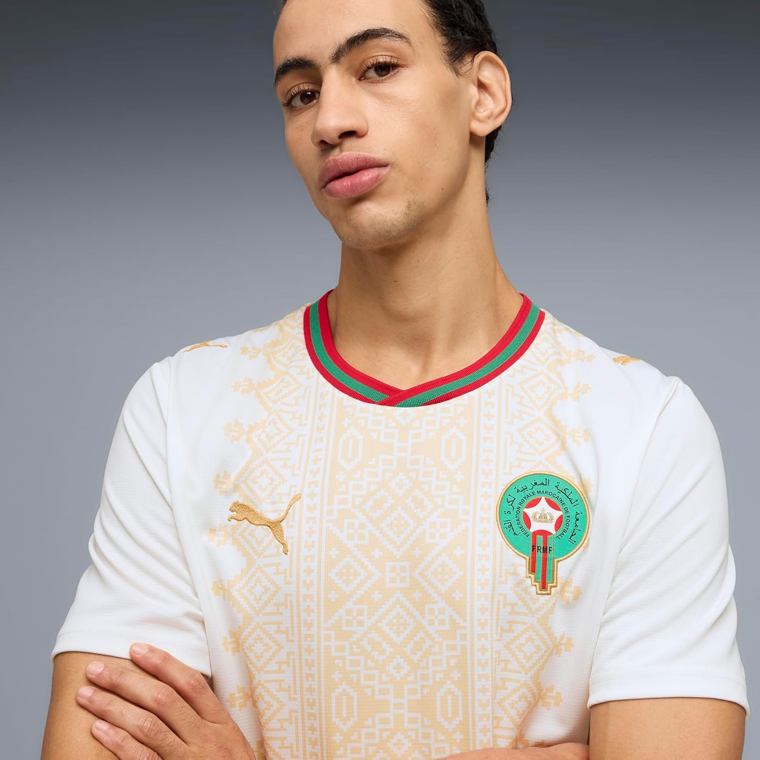 Men's Morocco Away Soccer Jersey