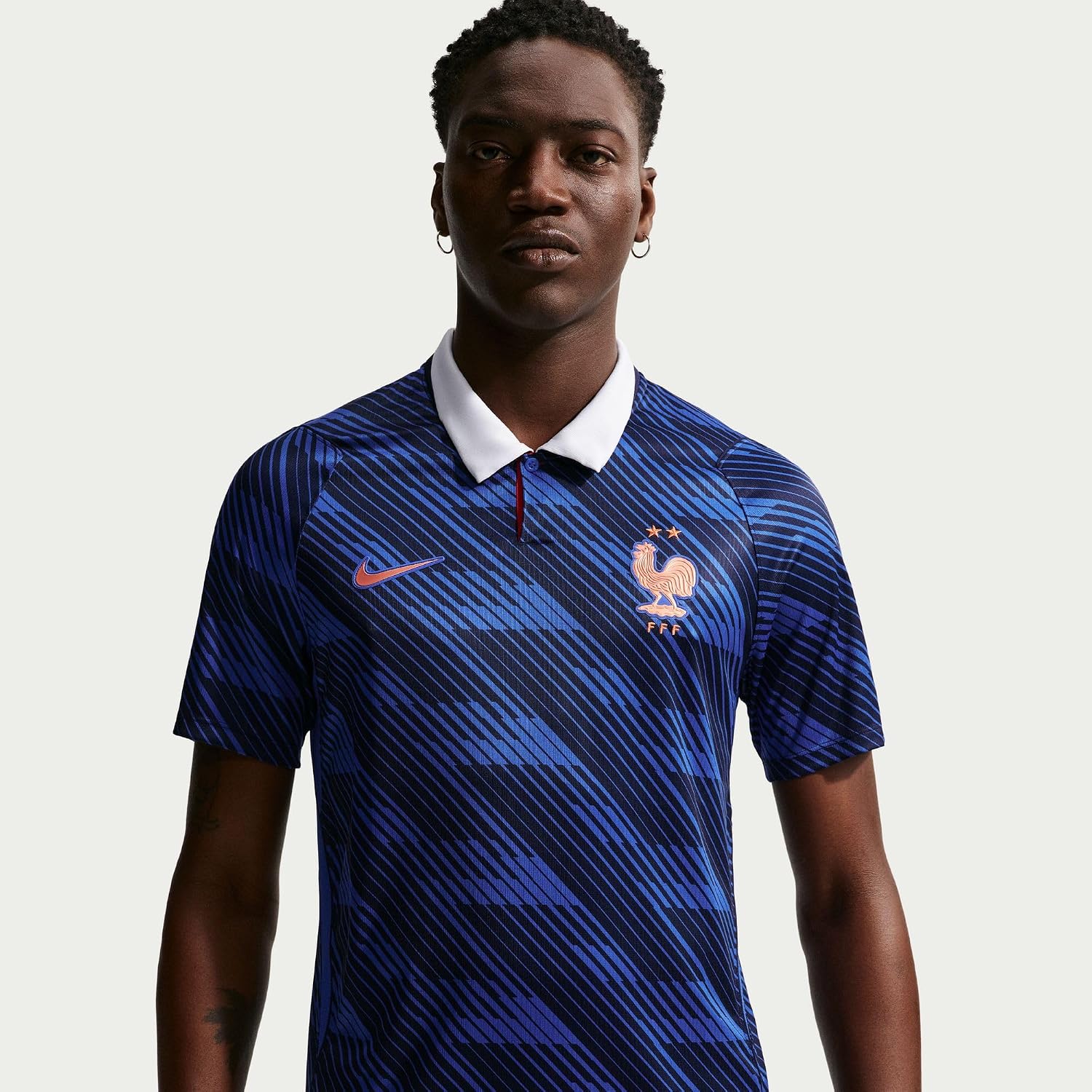 Men's France 2026 Home Stadium Dri-FIT Soccer Jersey