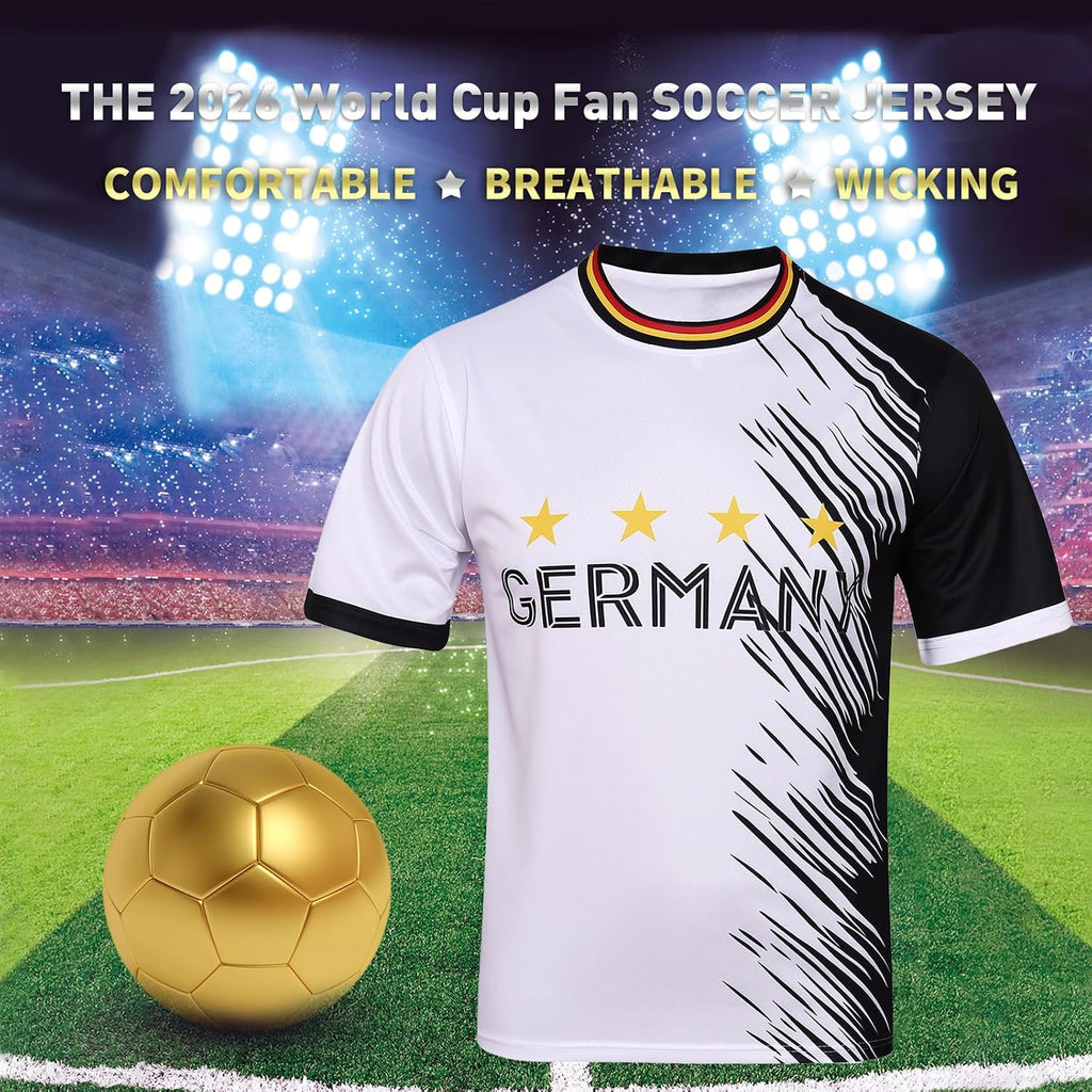 2026 World Cup Fan Soccer Jersey - Premium Cloth, Classic Style
