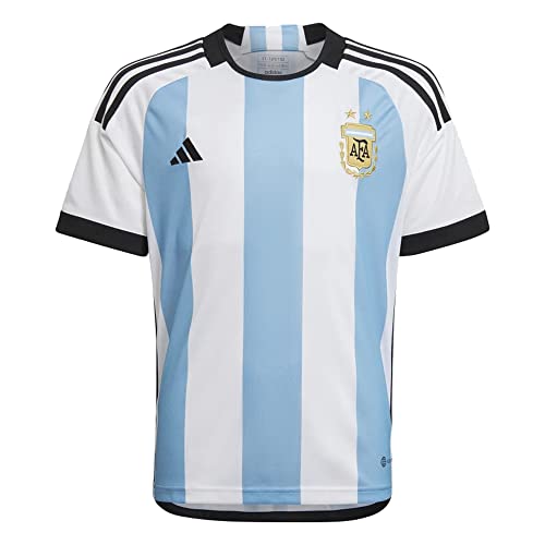 Youth Home World Cup Soccer Jersey - White/Light Blue, Regular Fit