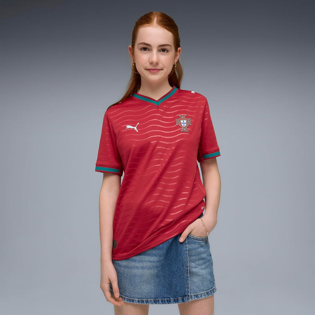 Kids Boys Home Long Sleeve Replica Soccer Jersey