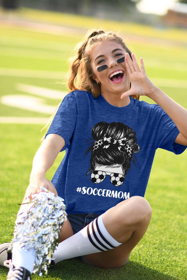 Women's Soccer Heart T-Shirt – Short Sleeve Game Day Tee