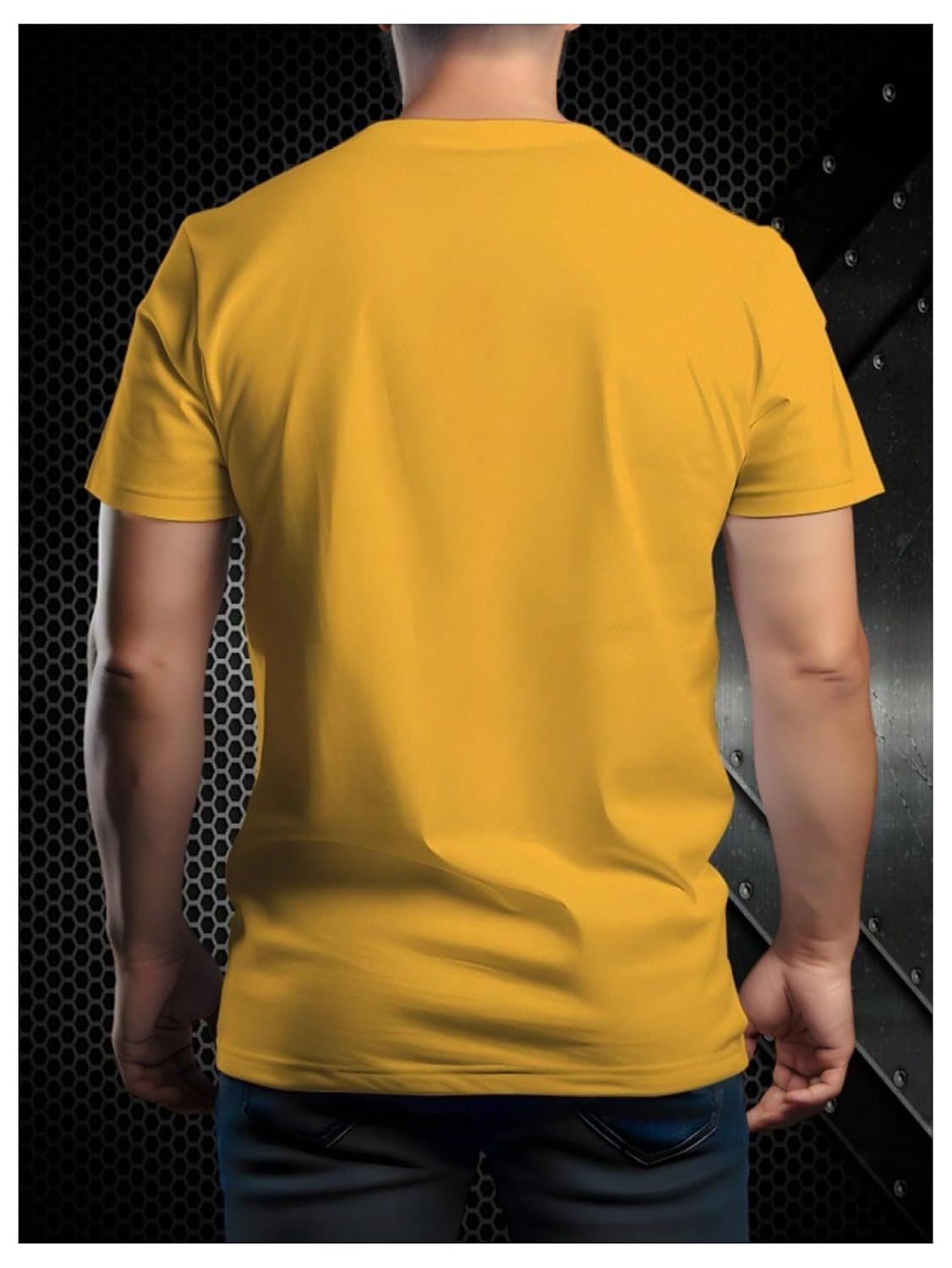 Men's Soccer Jersey Short Sleeve Letter Graphic T-Shirt