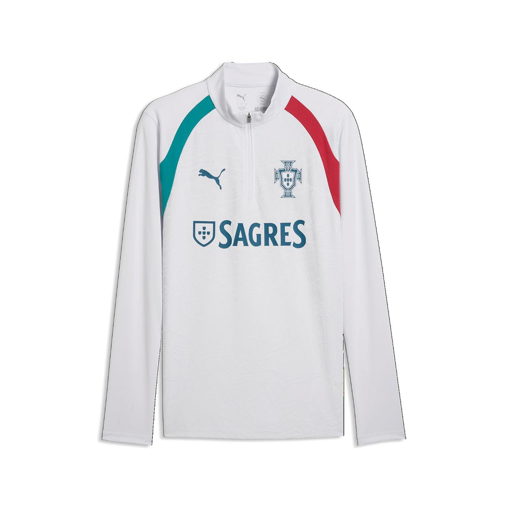 Men's Portugal Training 1/4 Zip Soccer Jersey Top