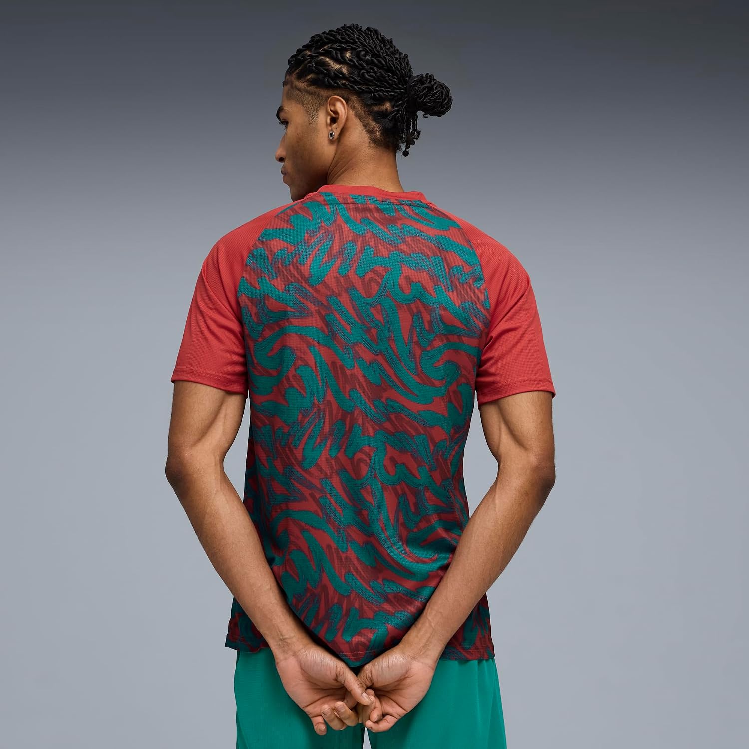 Men's Portugal Warm Up Soccer Jersey