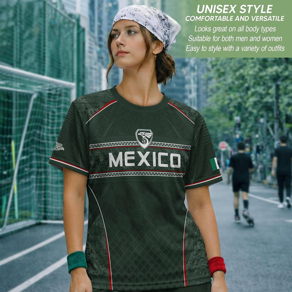 Mexico Soccer Jersey for Men - Lightweight Cloth Style