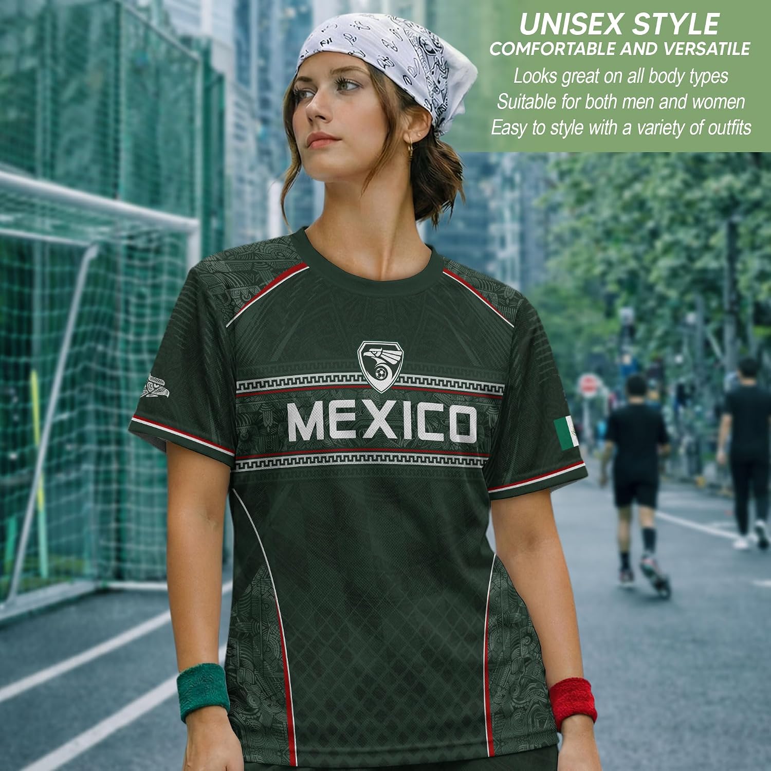 Mexico Soccer Jersey for Men - Lightweight Cloth Style