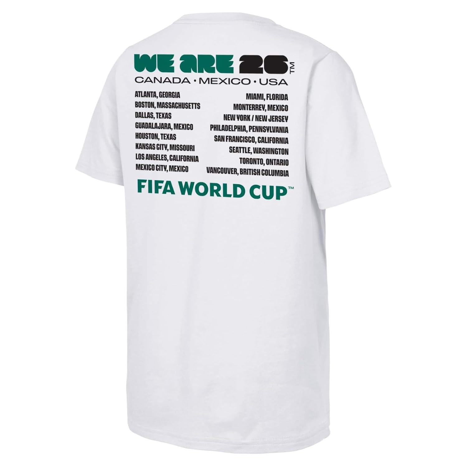 Kids FIFA World Cup 2026 Host City T-Shirt