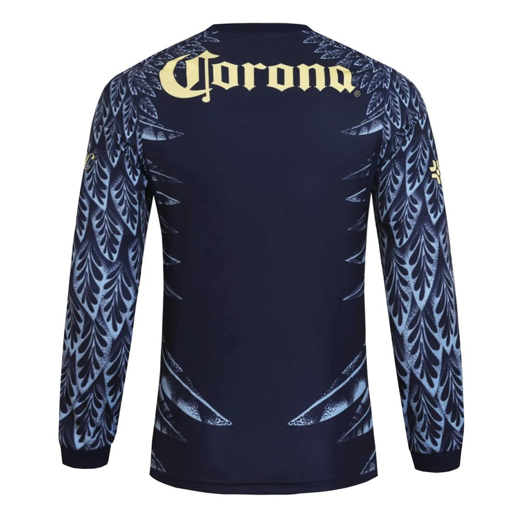 Club America Away Men's Long Sleeve Soccer Jersey