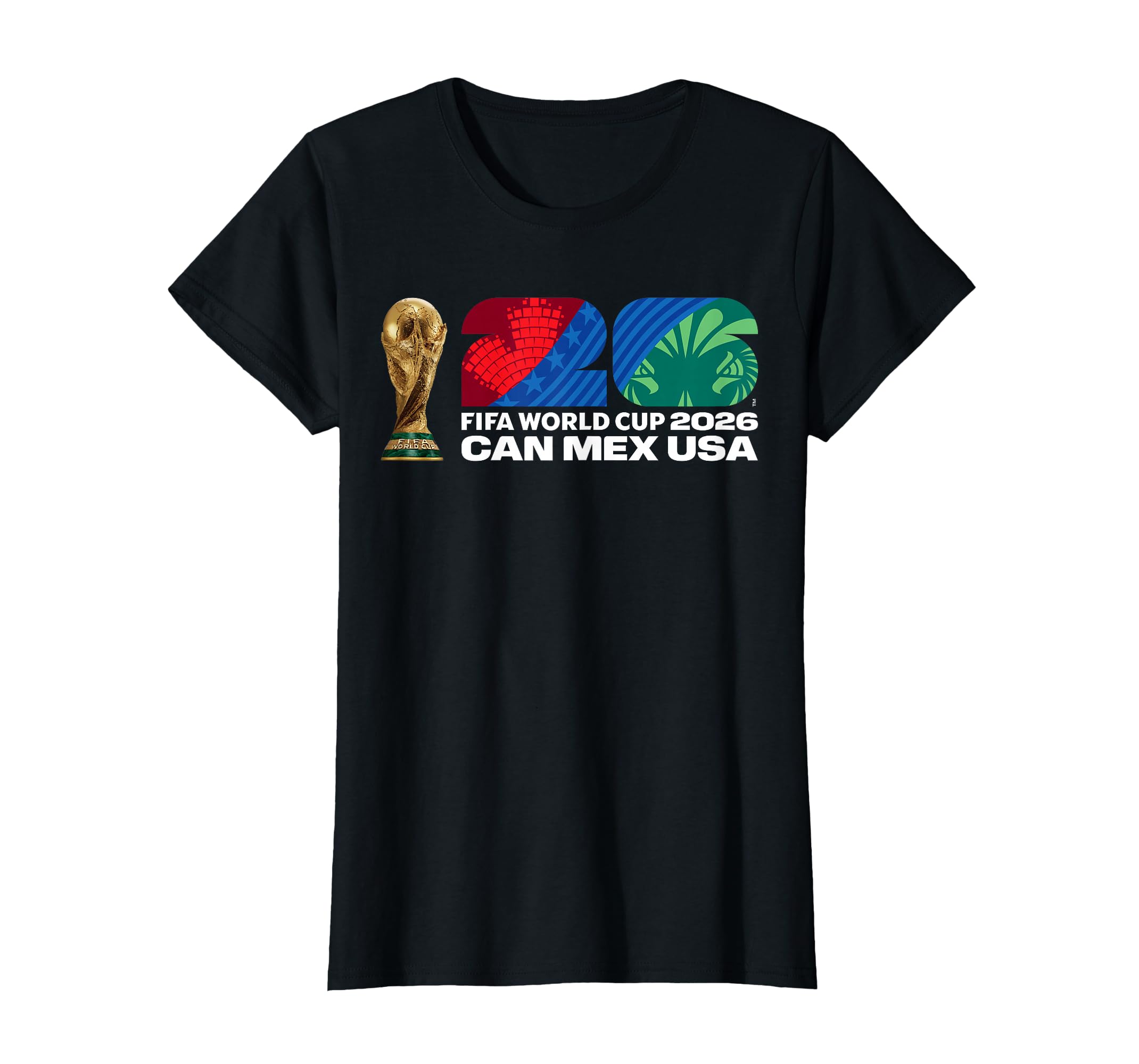 World Cup 26 Host Country Trophy Color T-Shirt