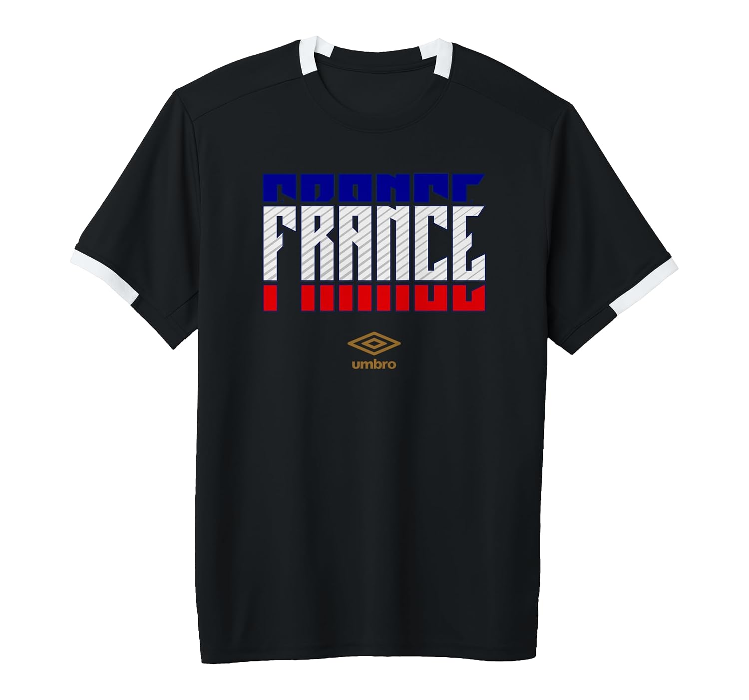 France Stacked Logo Short-Sleeve Soccer Jersey