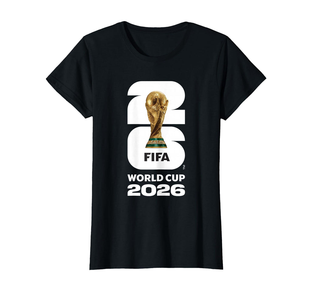FIFA World Cup 26 Gold Trophy Tee Shirt for Men and Women