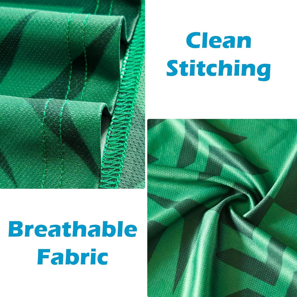 Breathable Lightweight Short Sleeve Soccer Jersey for Men and Women