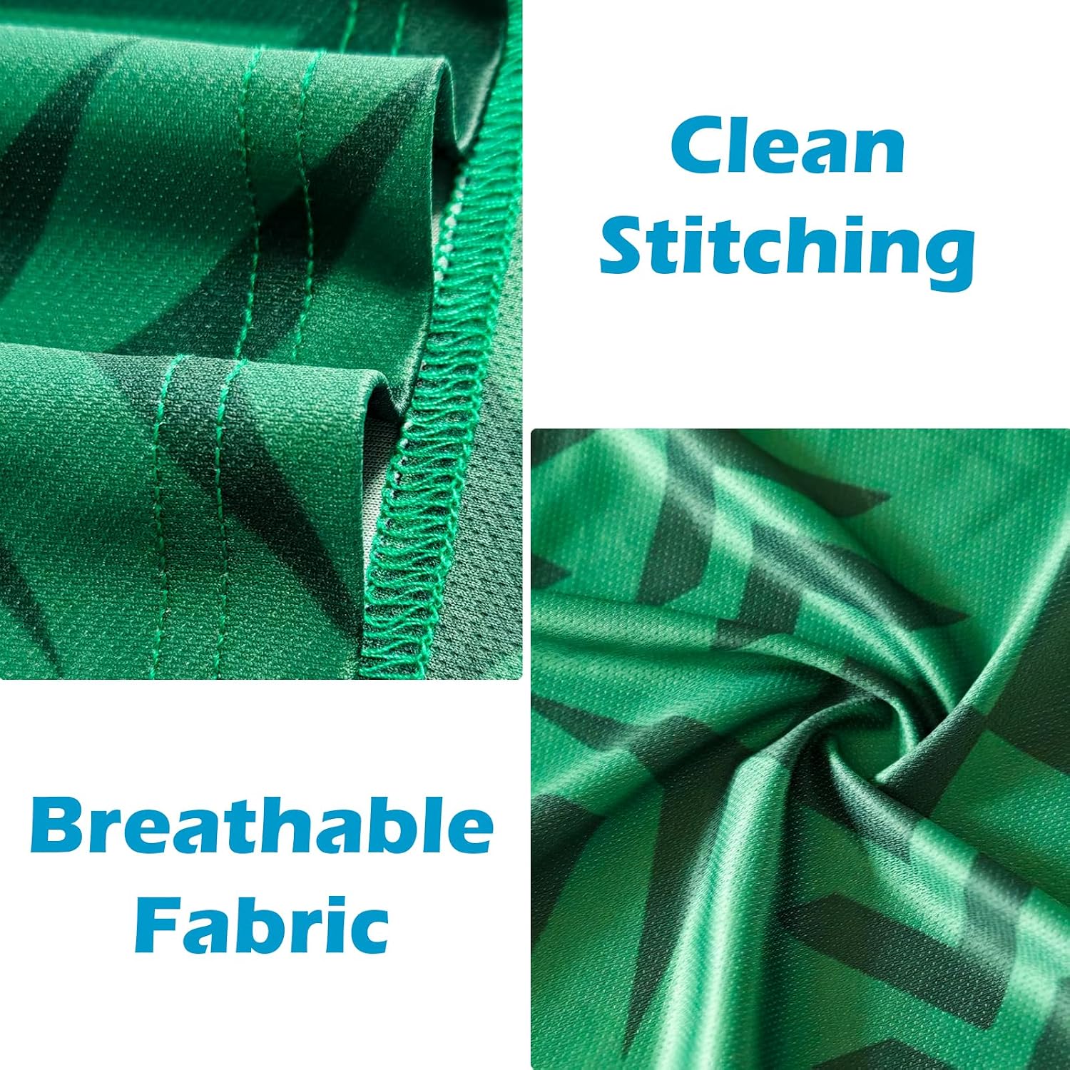 Breathable Lightweight Short Sleeve Soccer Jersey for Men and Women