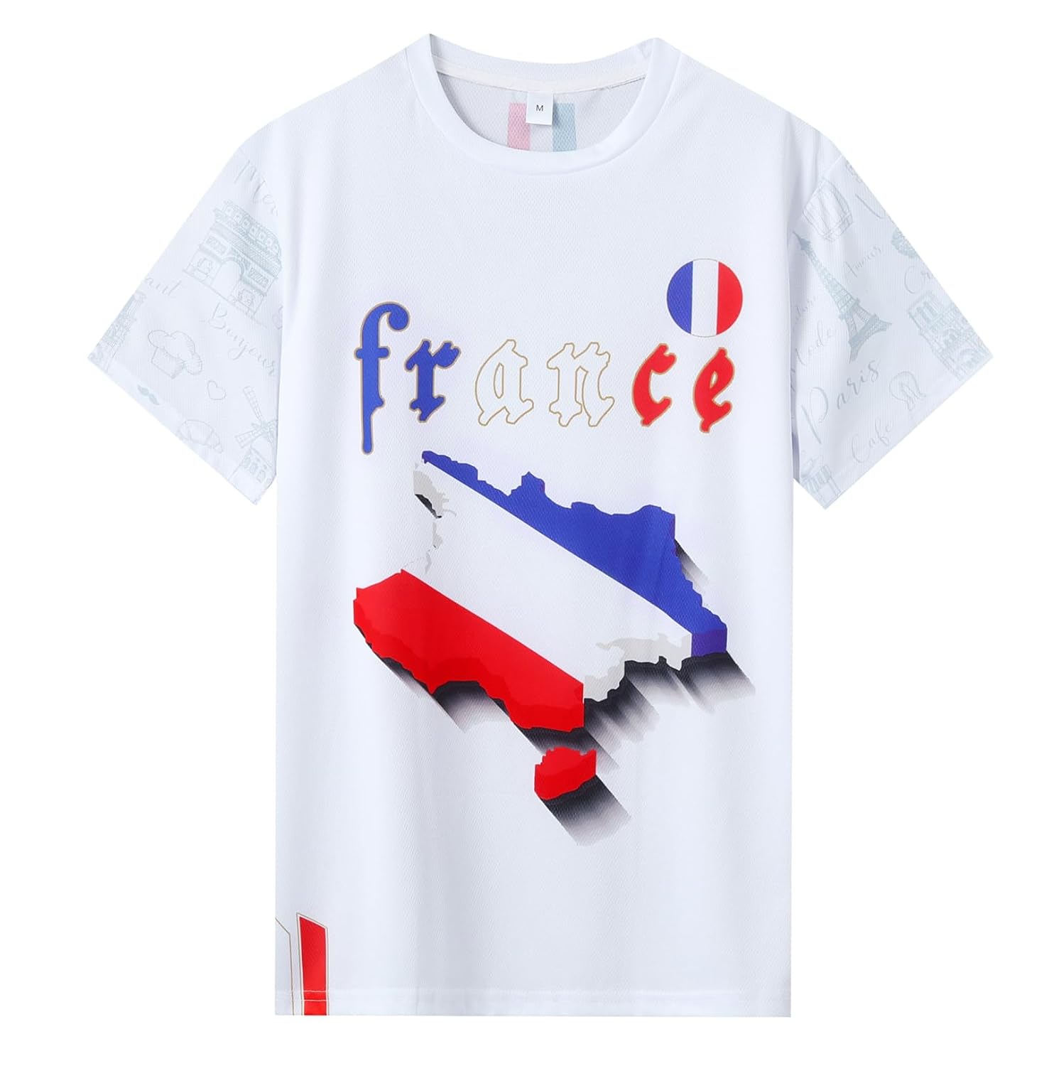 Adult Unisex Soccer Jersey T-Shirt for Sports Fans