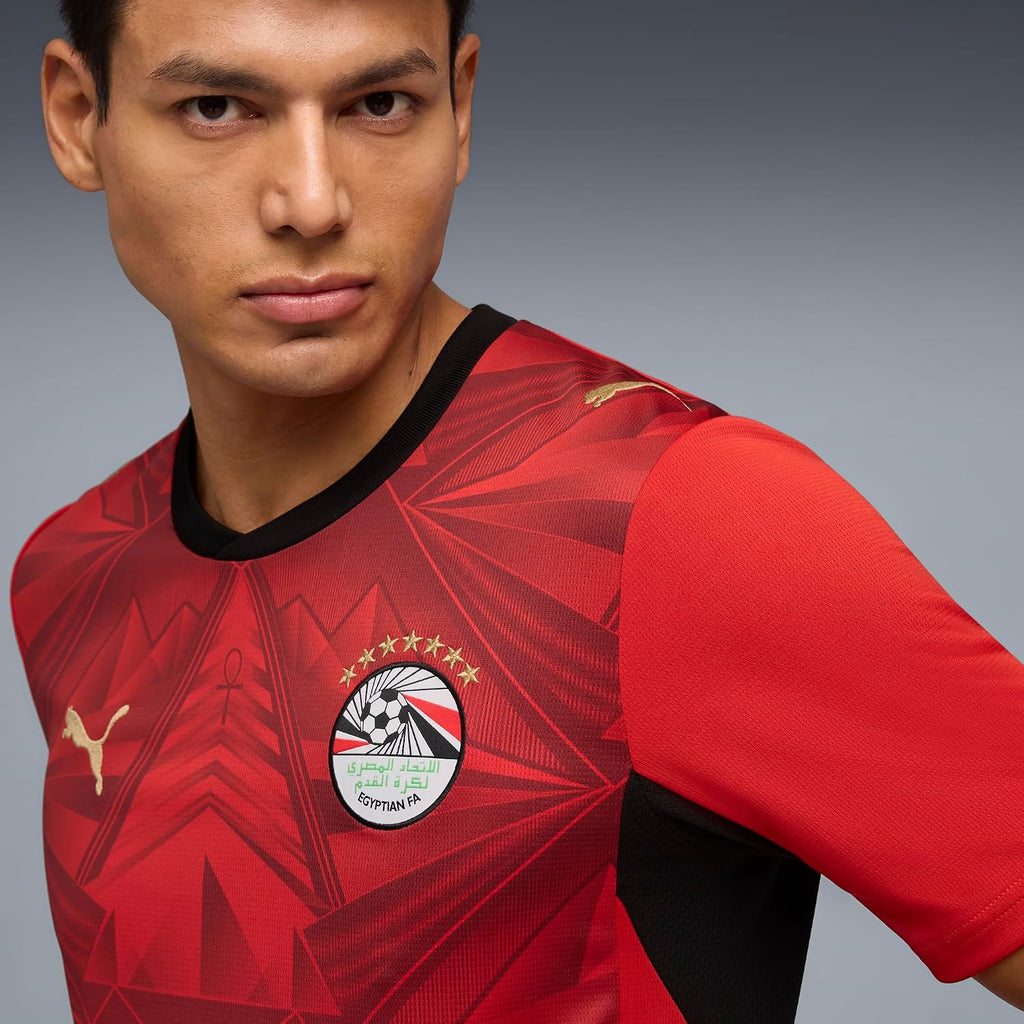 Men's Egypt Home Soccer Jersey Replica