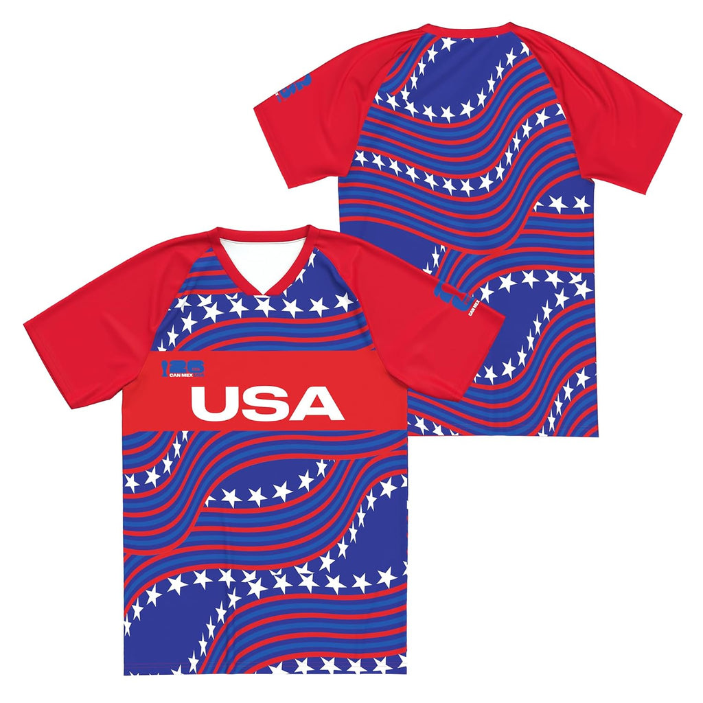 Kids Sublimated Soccer Jersey - 2026 World Cup Style