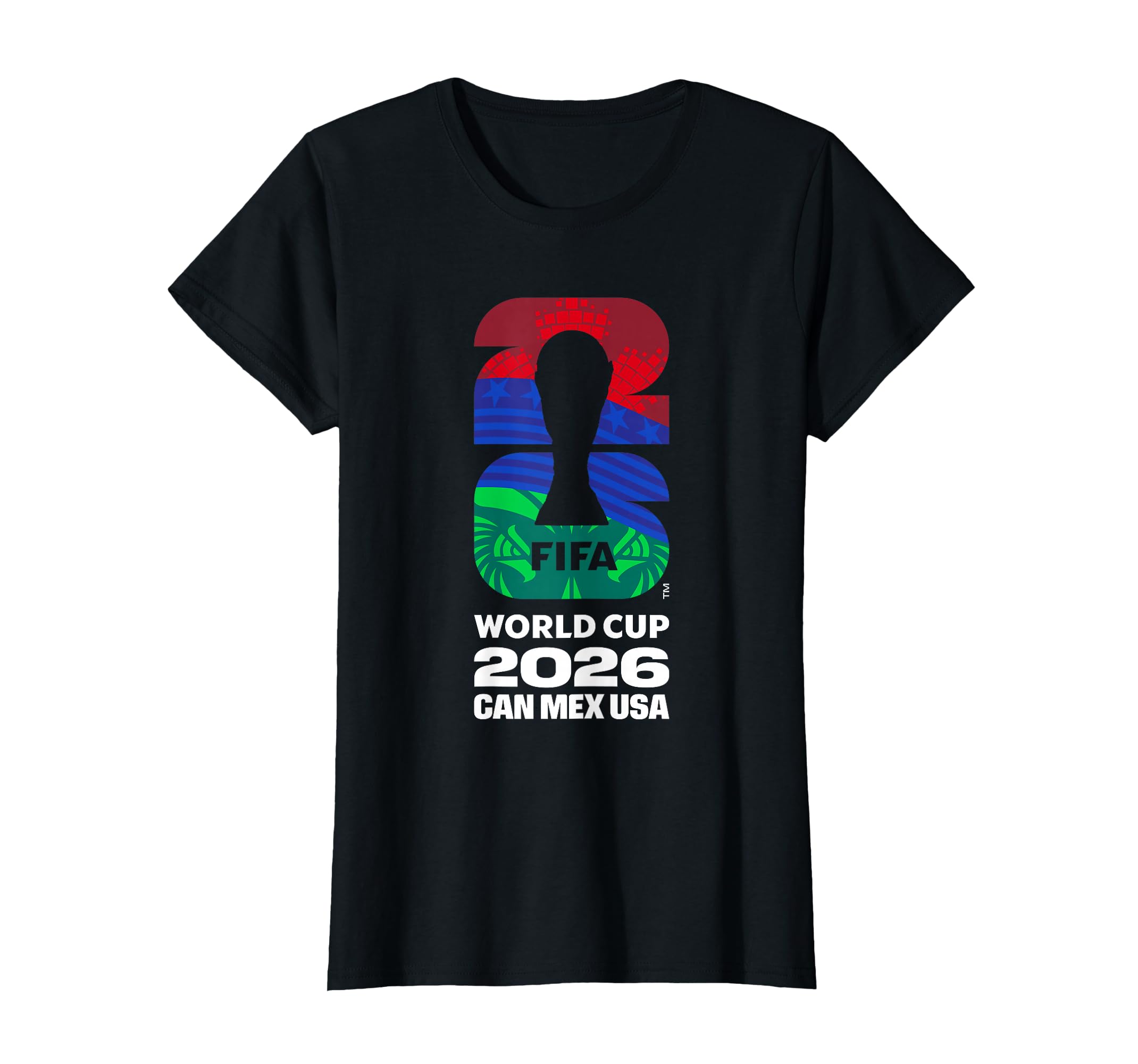 World Cup 26 Host Country Flags Cotton T-Shirt