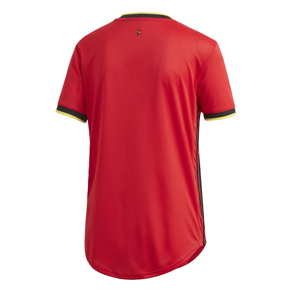 Women's Belgium Home Soccer Jersey - Red